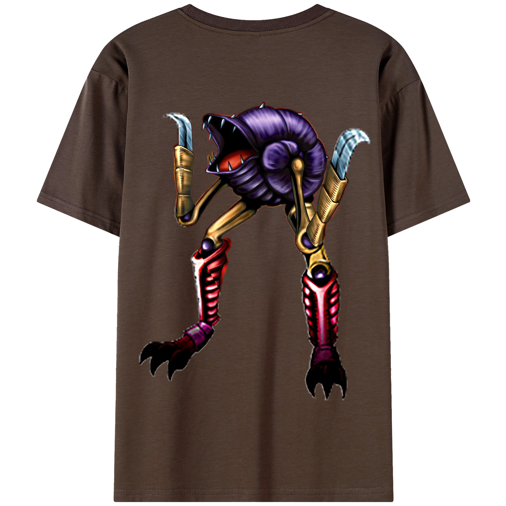 （画像用） 遊☆戯☆王 Yu-Gi-Oh! 綿100％半袖Tシャツ（背面プリント）