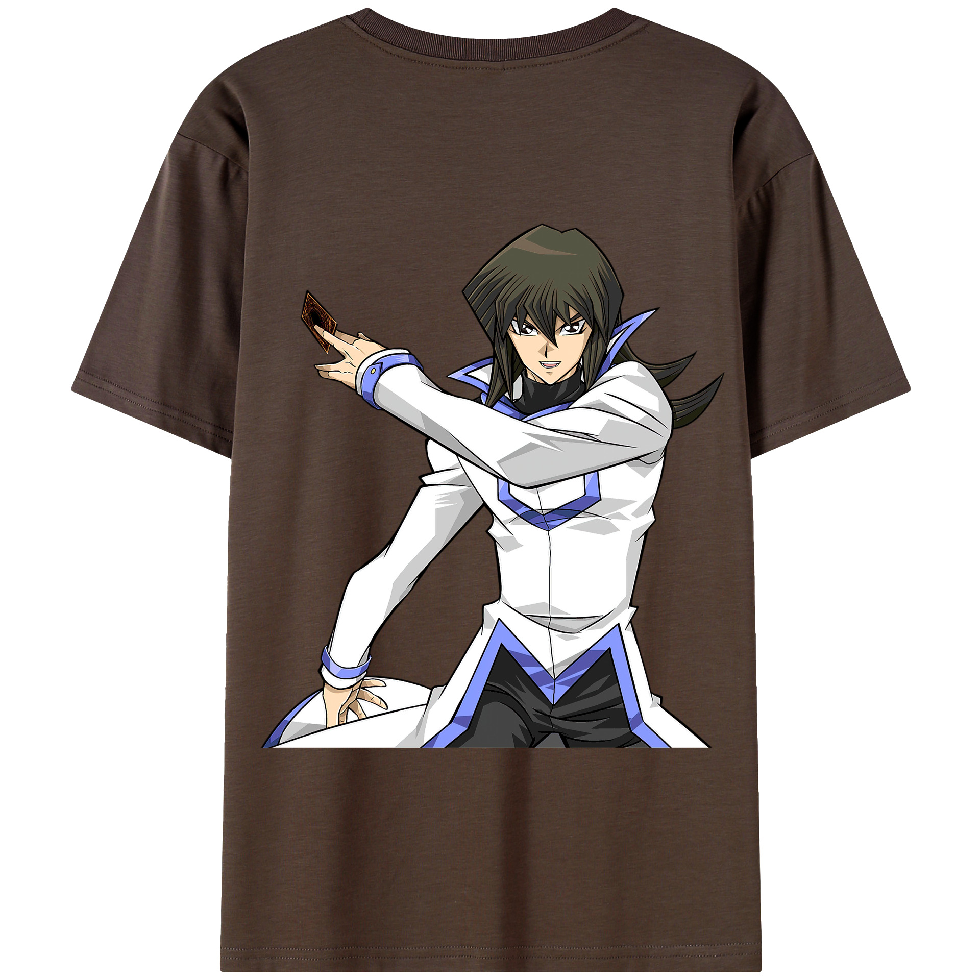 （画像用） 遊☆戯☆王 Yu-Gi-Oh! 綿100％半袖Tシャツ（背面プリント）