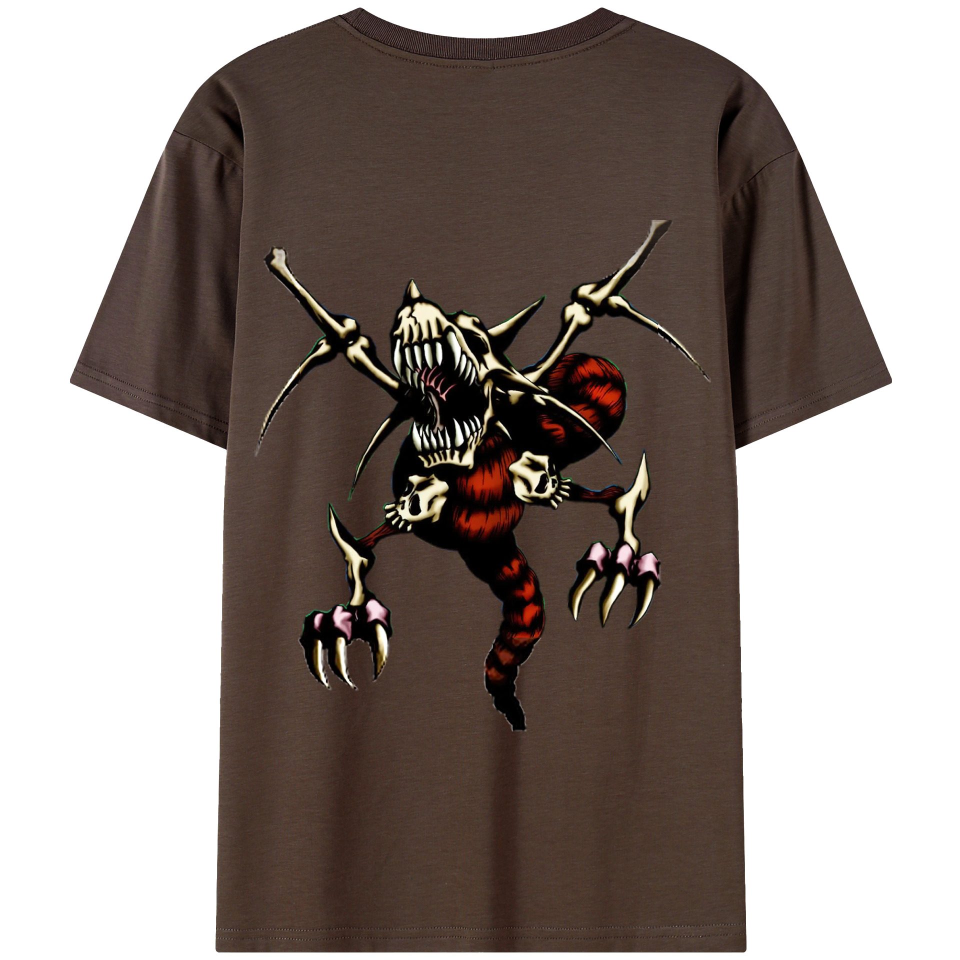 （画像用） 遊☆戯☆王 Yu-Gi-Oh! 綿100％半袖Tシャツ（背面プリント）