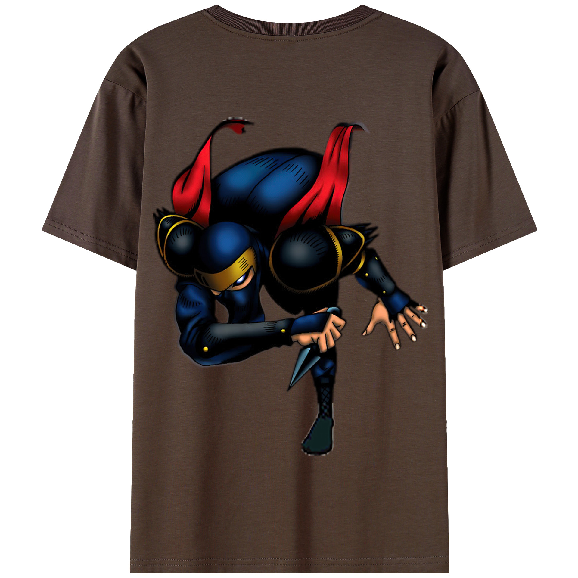 （画像用） 遊☆戯☆王 Yu-Gi-Oh! 綿100％半袖Tシャツ（背面プリント）