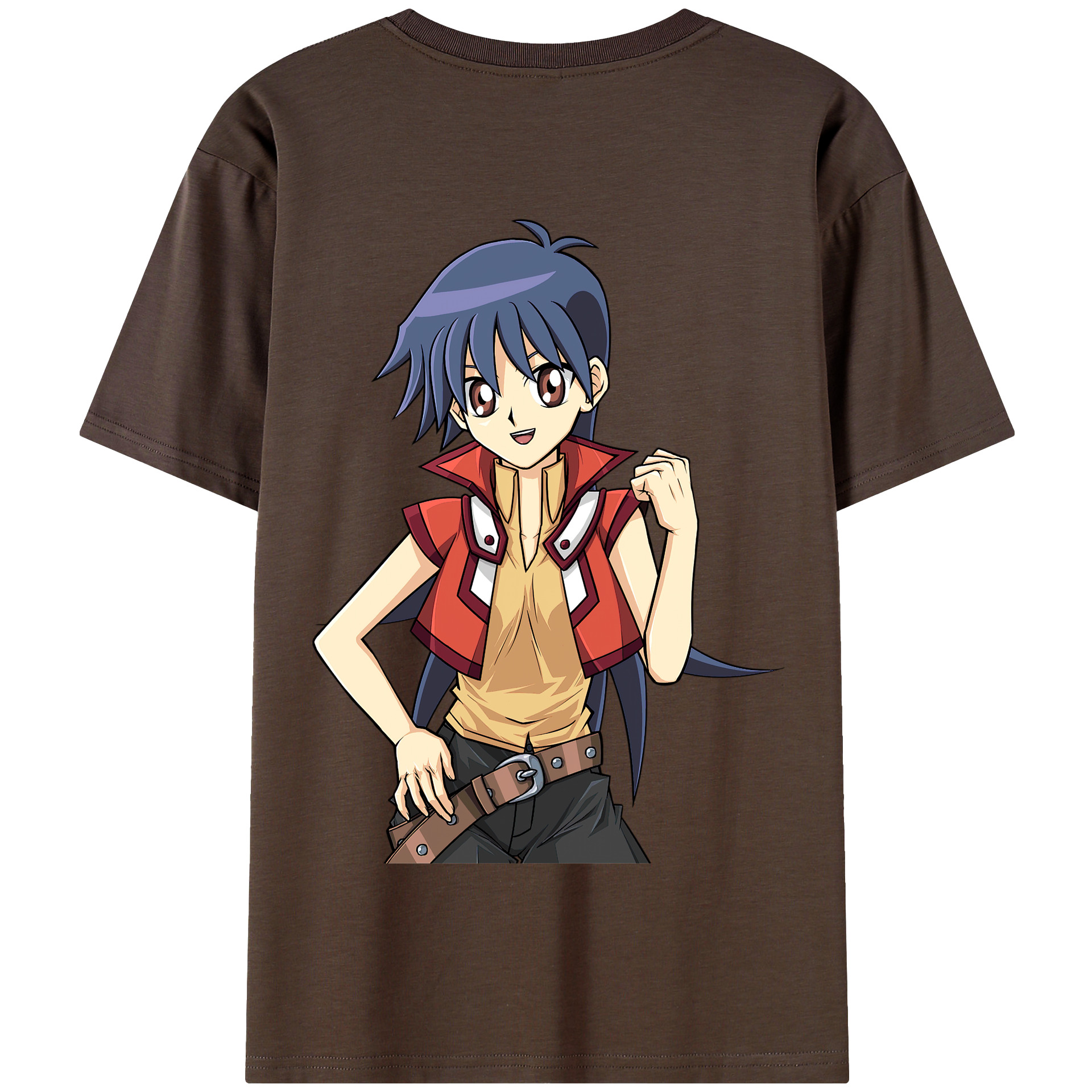 遊☆戯☆王 Yu-Gi-Oh! 綿100％半袖Tシャツ（背面プリント）
