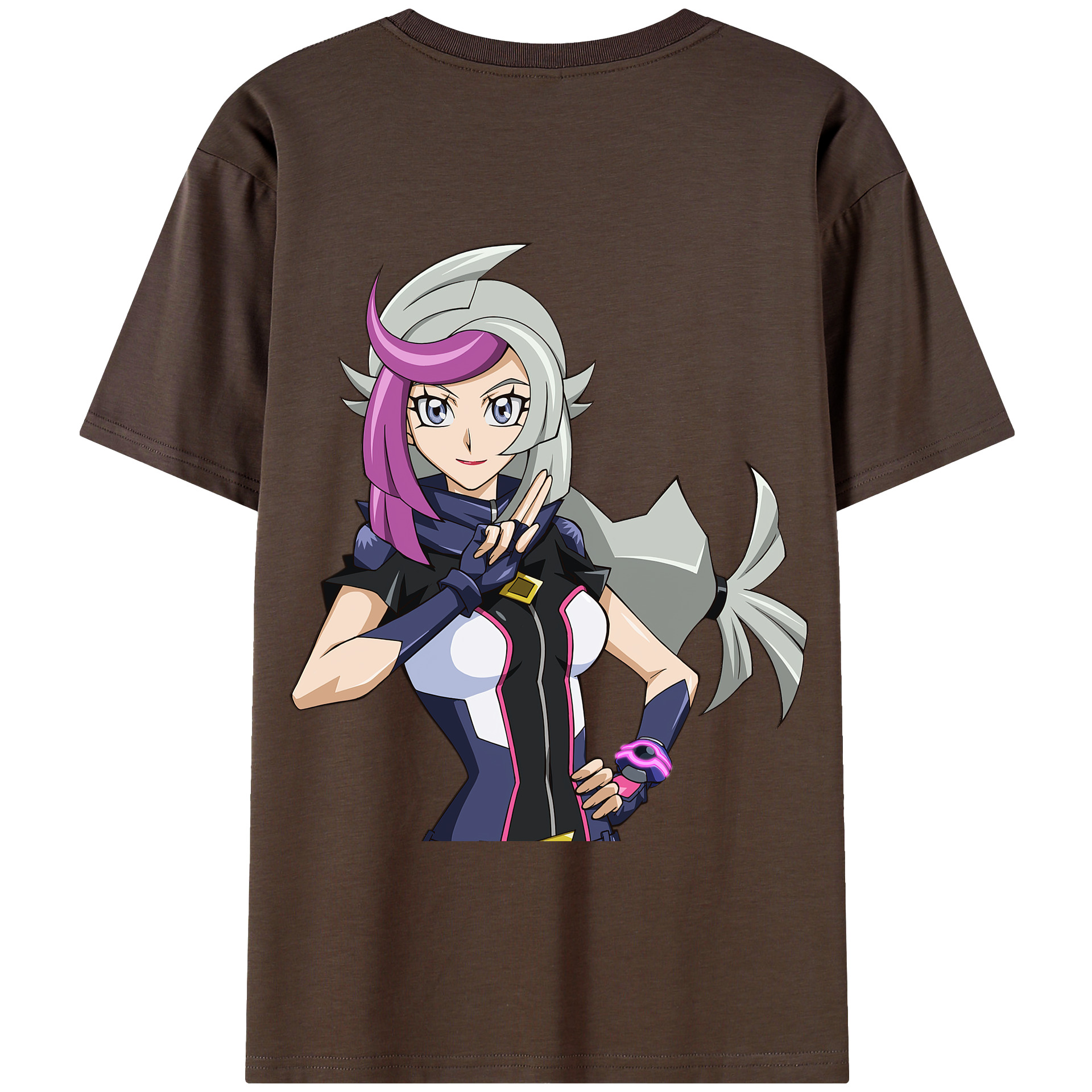 （画像用） 遊☆戯☆王 Yu-Gi-Oh! 綿100％半袖Tシャツ（背面プリント）