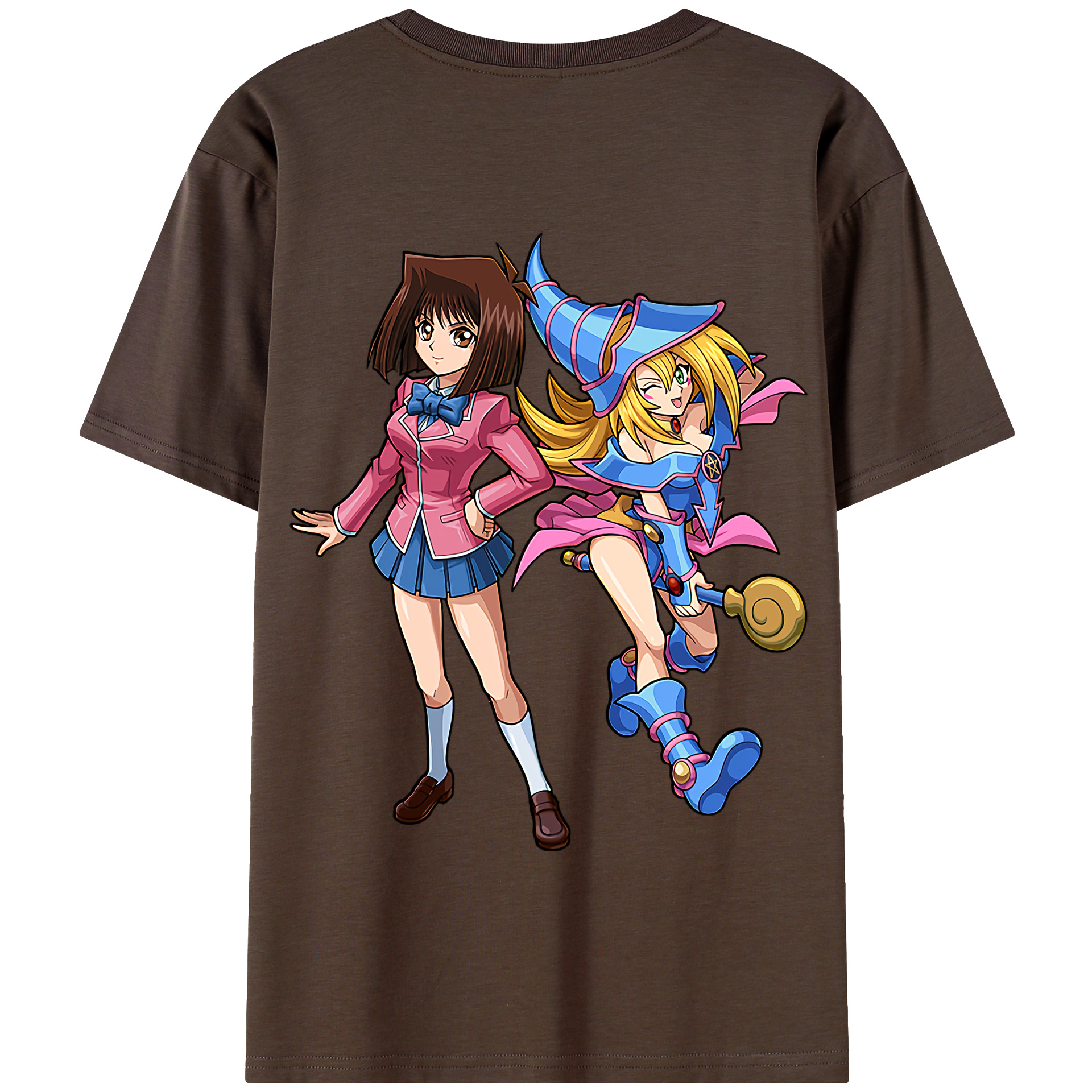（画像用） 遊☆戯☆王 Yu-Gi-Oh! 綿100％半袖Tシャツ（背面プリント）