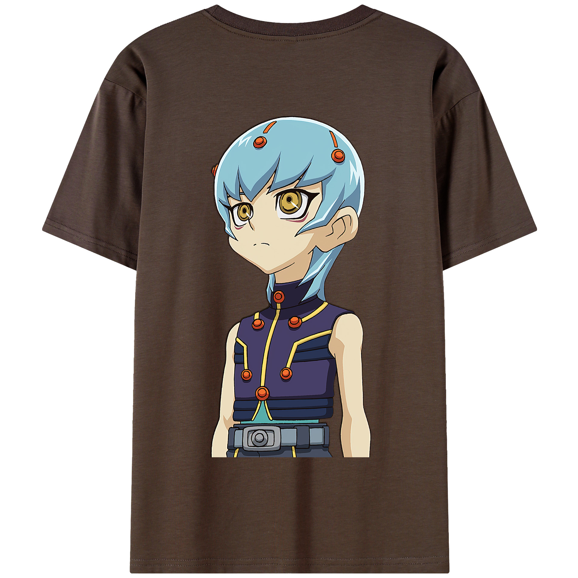 （画像用） 遊☆戯☆王 Yu-Gi-Oh! 綿100％半袖Tシャツ（背面プリント）