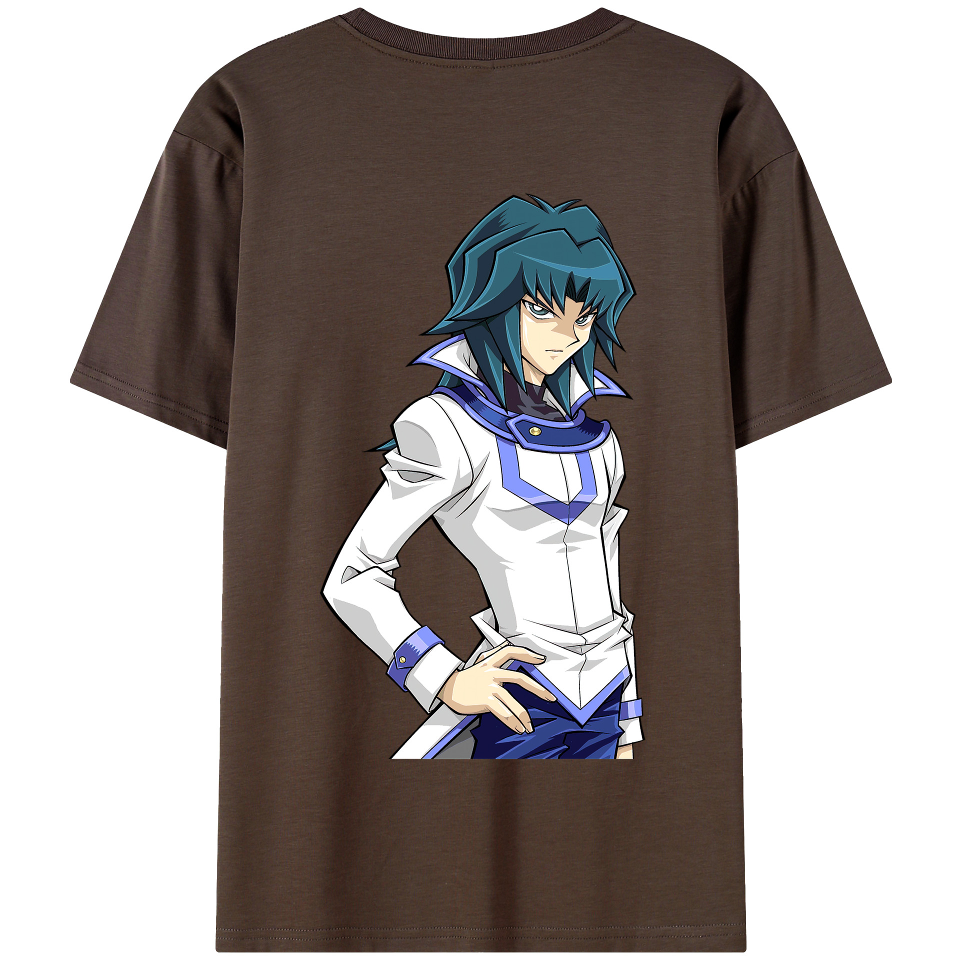（画像用） 遊☆戯☆王 Yu-Gi-Oh! 綿100％半袖Tシャツ（背面プリント）