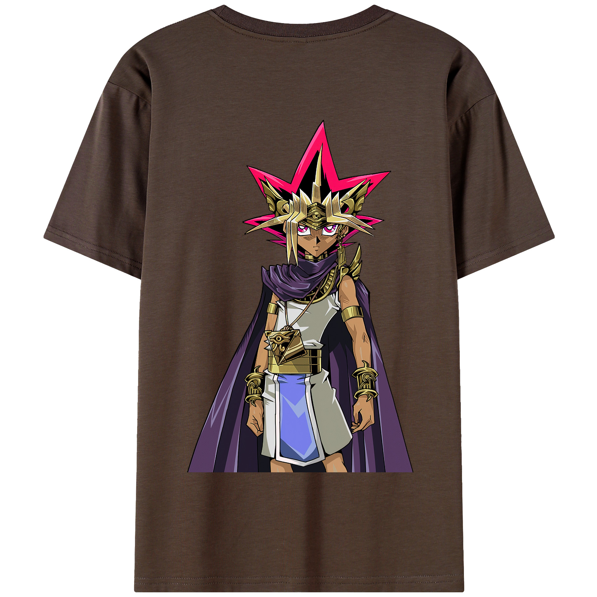 （画像用） 遊☆戯☆王 Yu-Gi-Oh! 綿100％半袖Tシャツ（背面プリント）