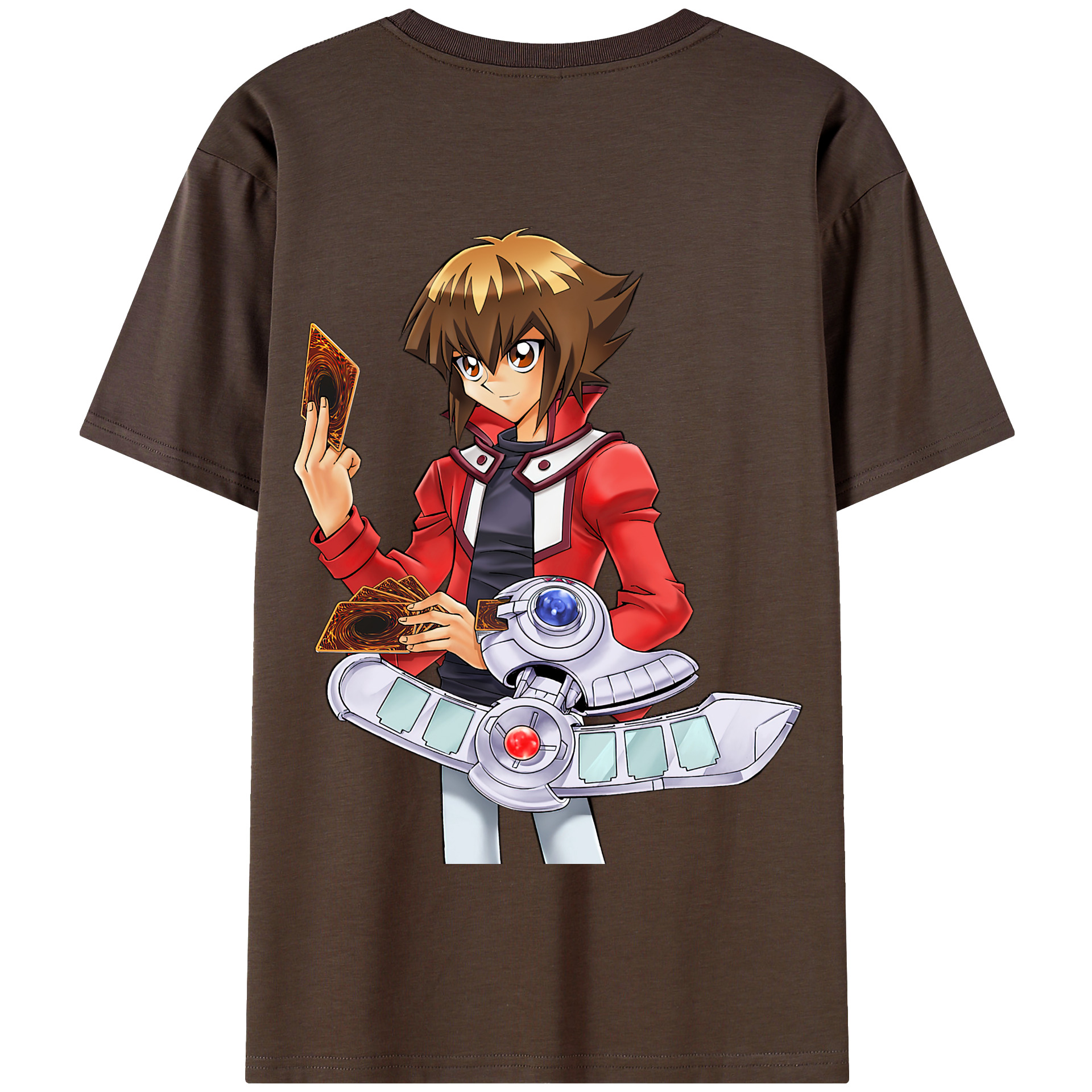 （画像用） 遊☆戯☆王 Yu-Gi-Oh! 綿100％半袖Tシャツ（背面プリント）