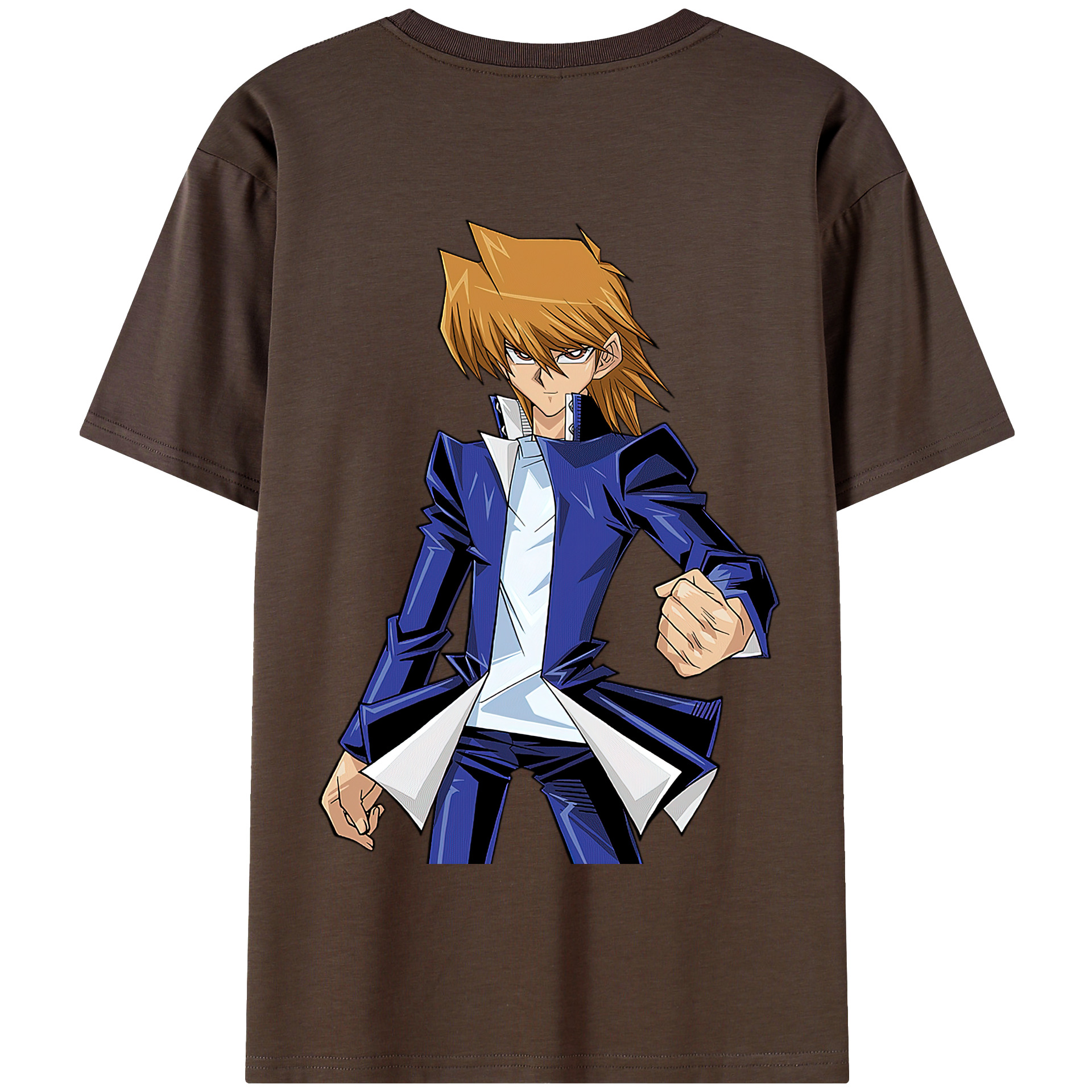 （画像用） 遊☆戯☆王 Yu-Gi-Oh! 綿100％半袖Tシャツ（背面プリント）