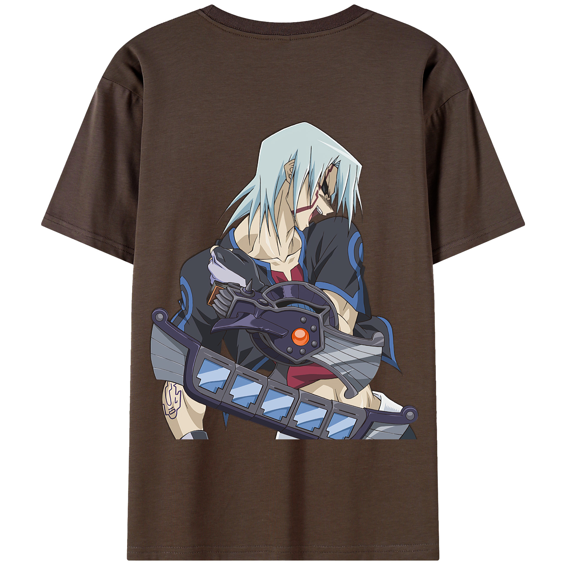 （画像用） 遊☆戯☆王 Yu-Gi-Oh! 綿100％半袖Tシャツ（背面プリント）