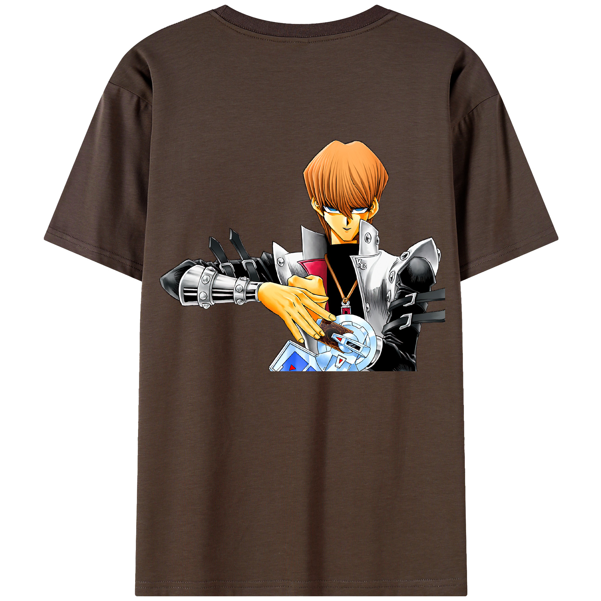 （画像用） 遊☆戯☆王 Yu-Gi-Oh! 綿100％半袖Tシャツ（背面プリント）