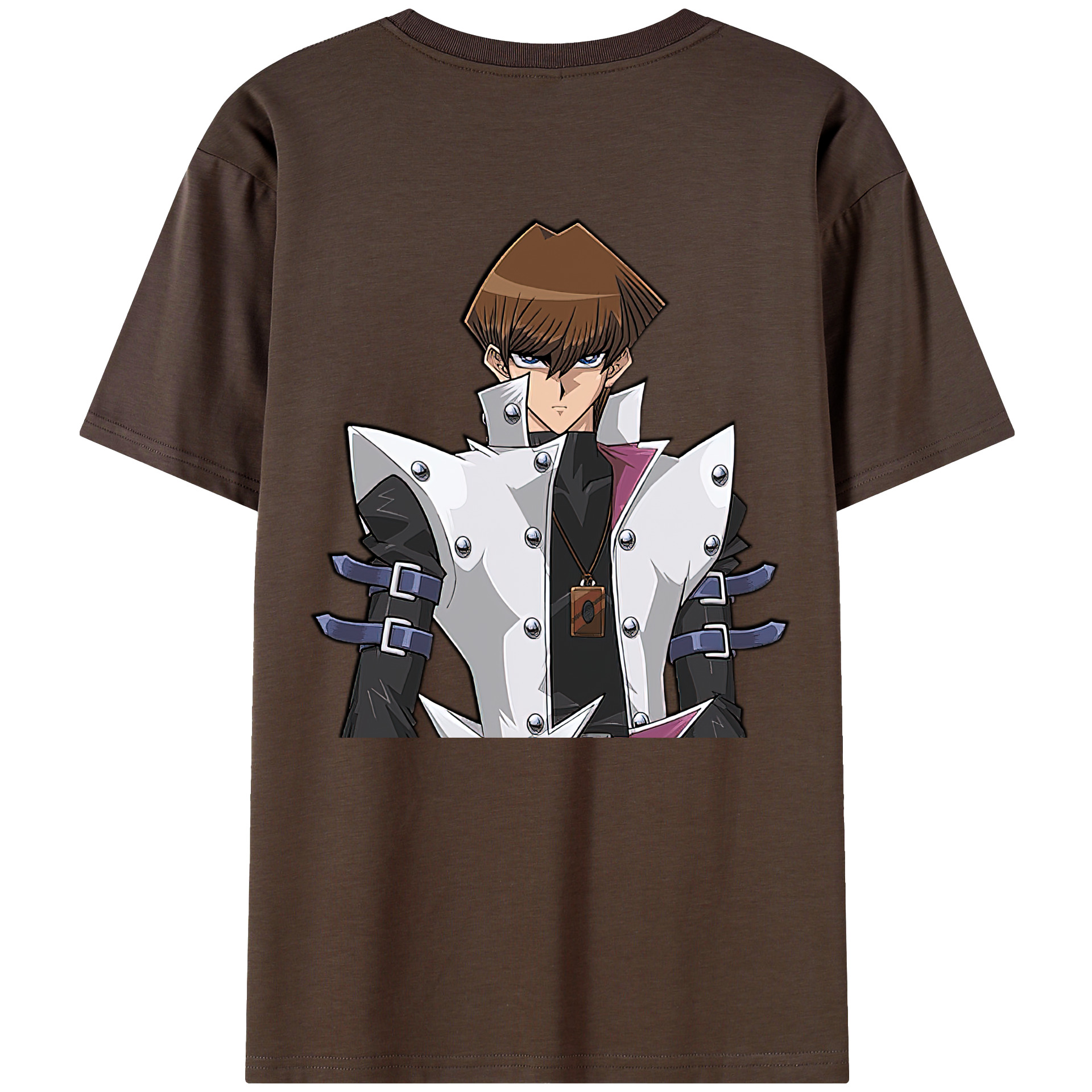 （画像用） 遊☆戯☆王 Yu-Gi-Oh! 綿100％半袖Tシャツ（背面プリント）