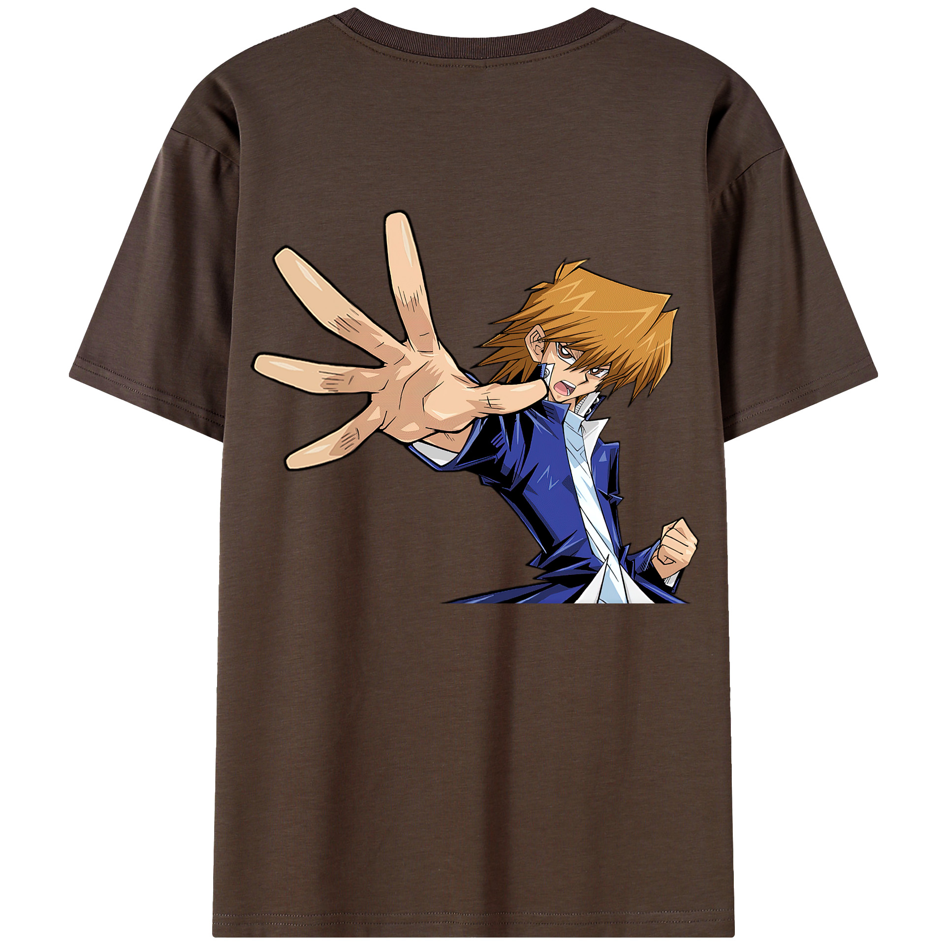 （画像用） 遊☆戯☆王 Yu-Gi-Oh! 綿100％半袖Tシャツ（背面プリント）