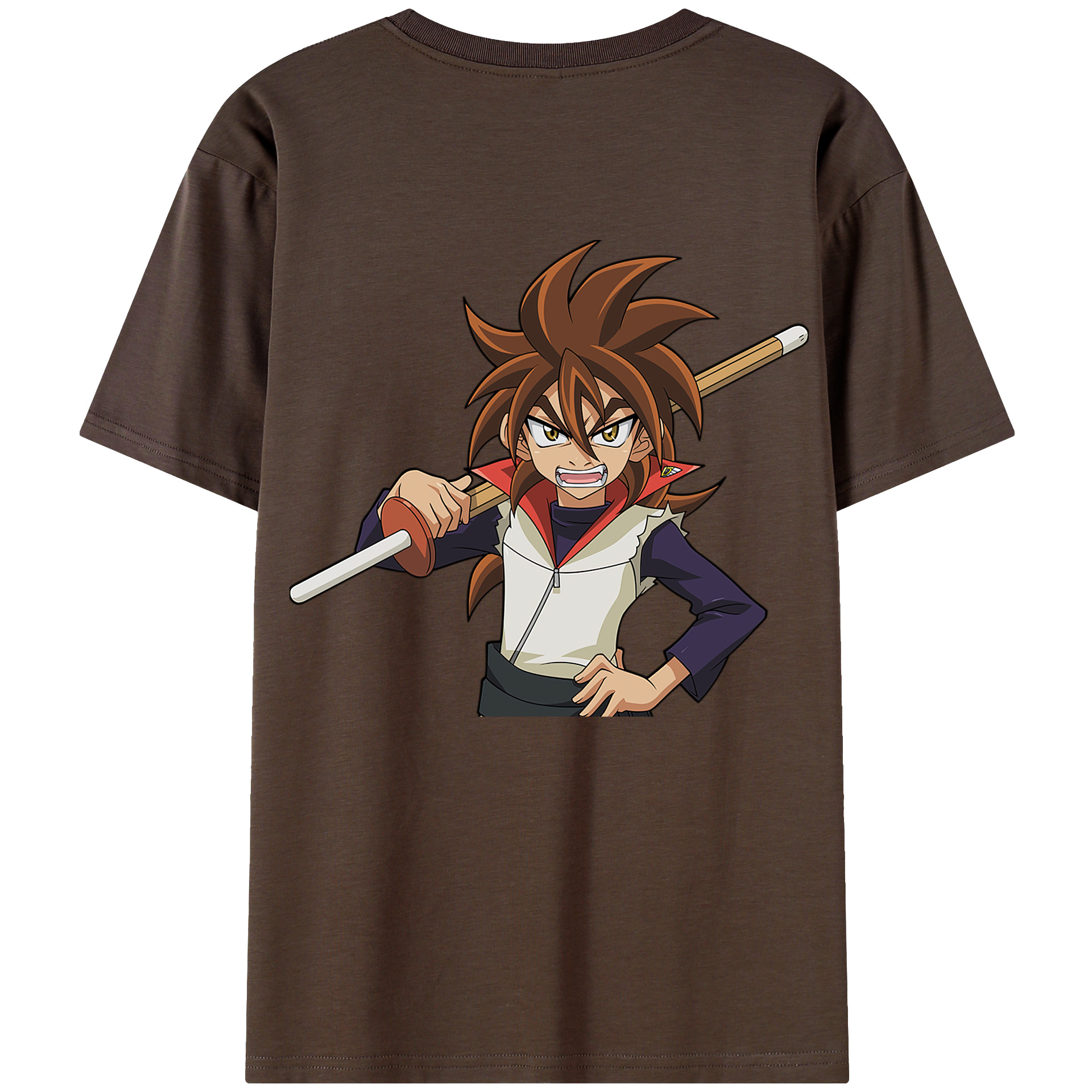 （画像用） 遊☆戯☆王 Yu-Gi-Oh! 綿100％半袖Tシャツ（背面プリント）