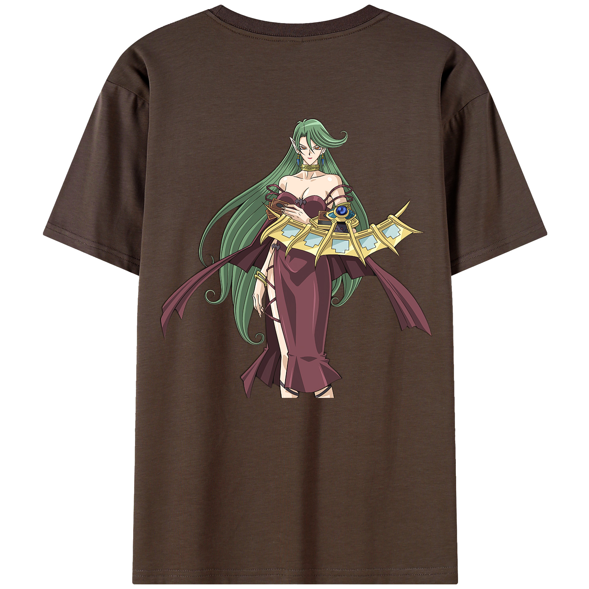 （画像用） 遊☆戯☆王 Yu-Gi-Oh! 綿100％半袖Tシャツ（背面プリント）