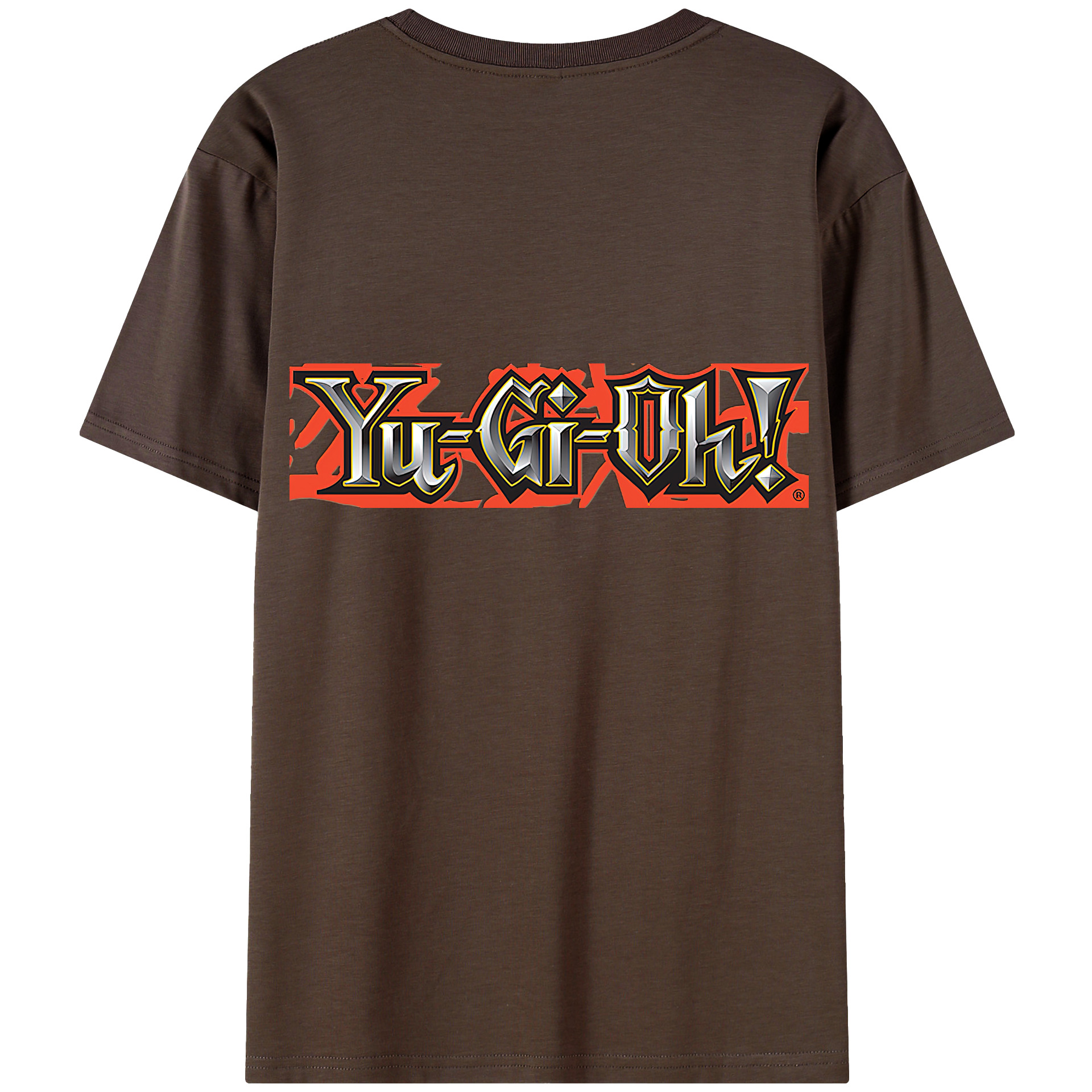 （画像用） 遊☆戯☆王 Yu-Gi-Oh! 綿100％半袖Tシャツ（背面プリント）