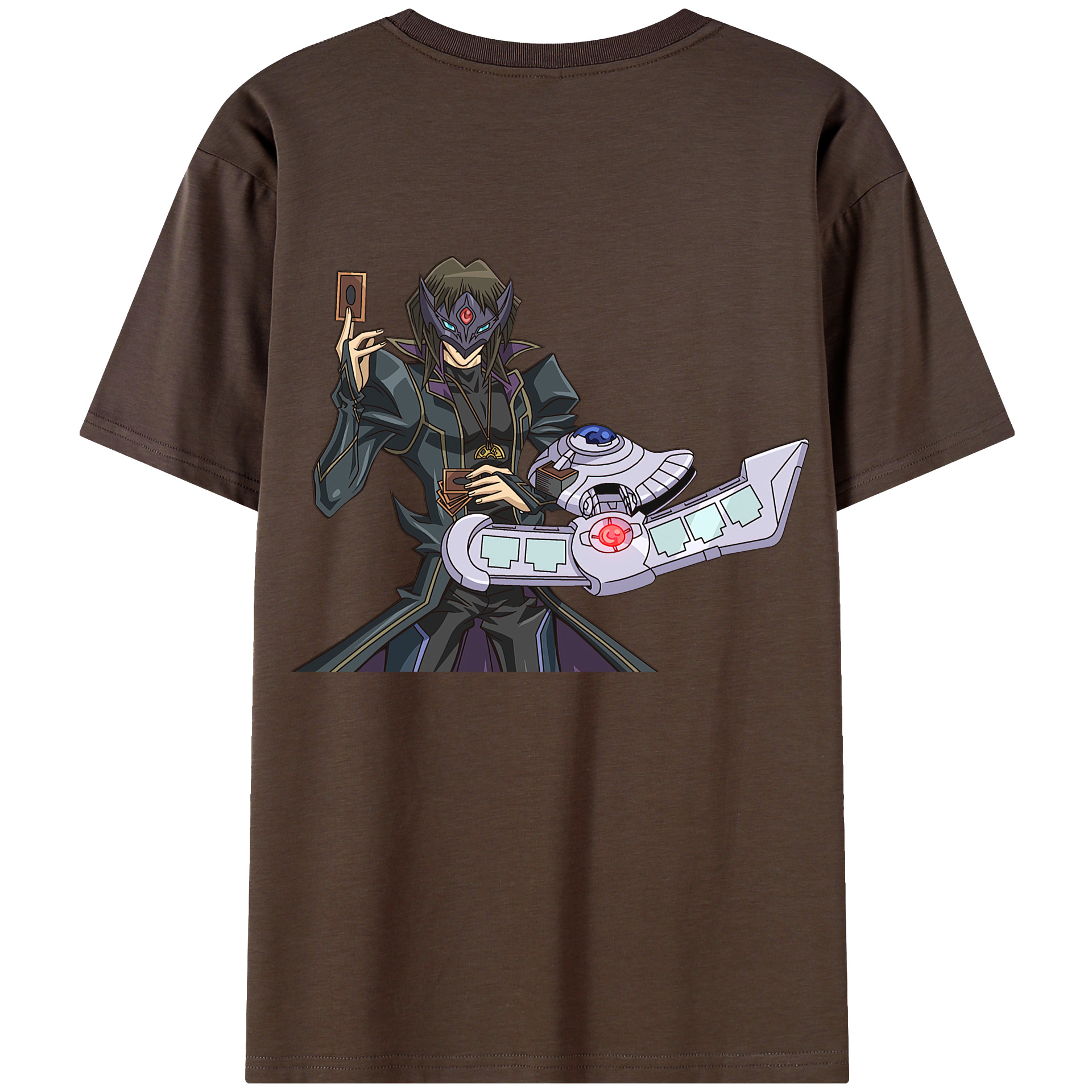 （画像用） 遊☆戯☆王 Yu-Gi-Oh! 綿100％半袖Tシャツ（背面プリント）