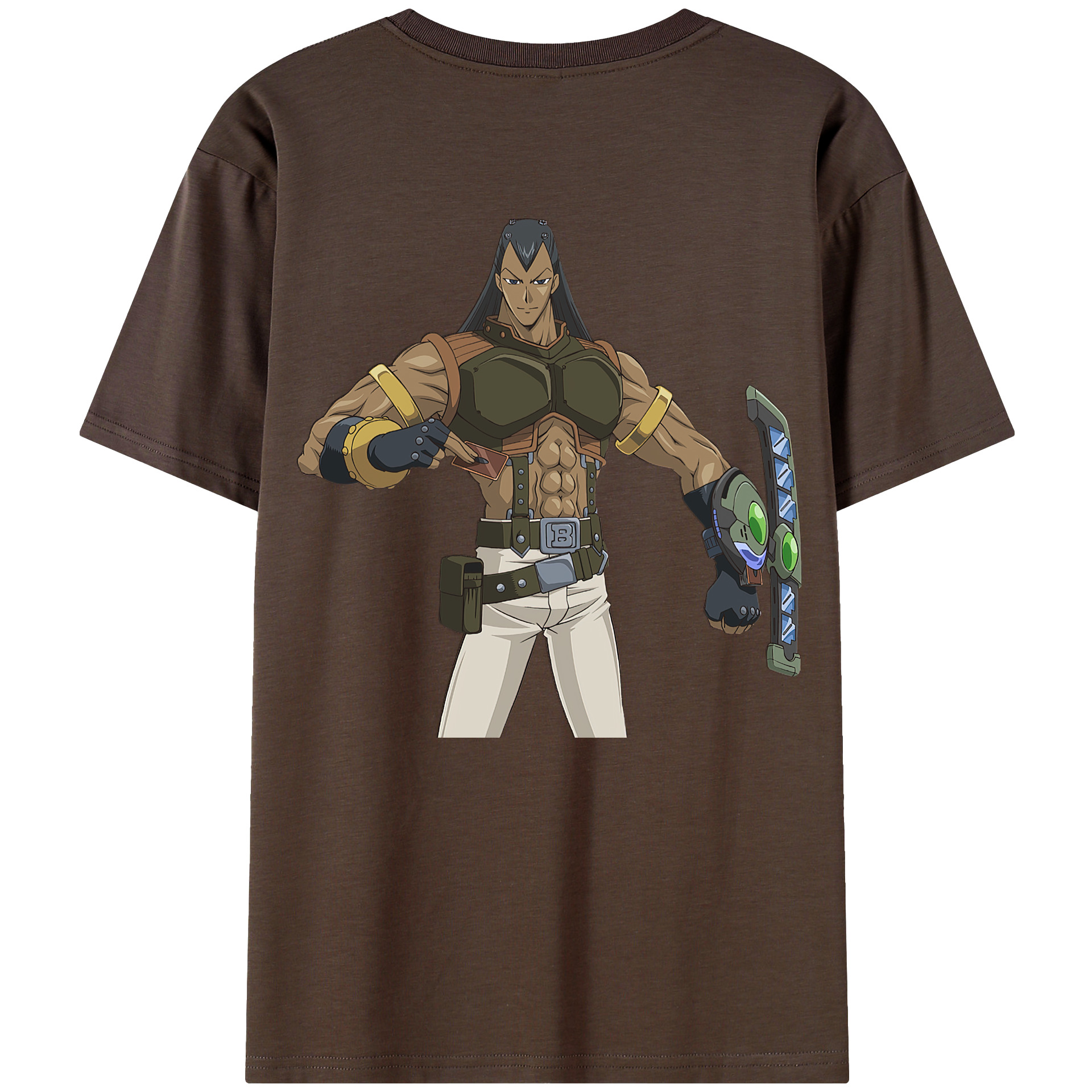 （画像用） 遊☆戯☆王 Yu-Gi-Oh! 綿100％半袖Tシャツ（背面プリント）