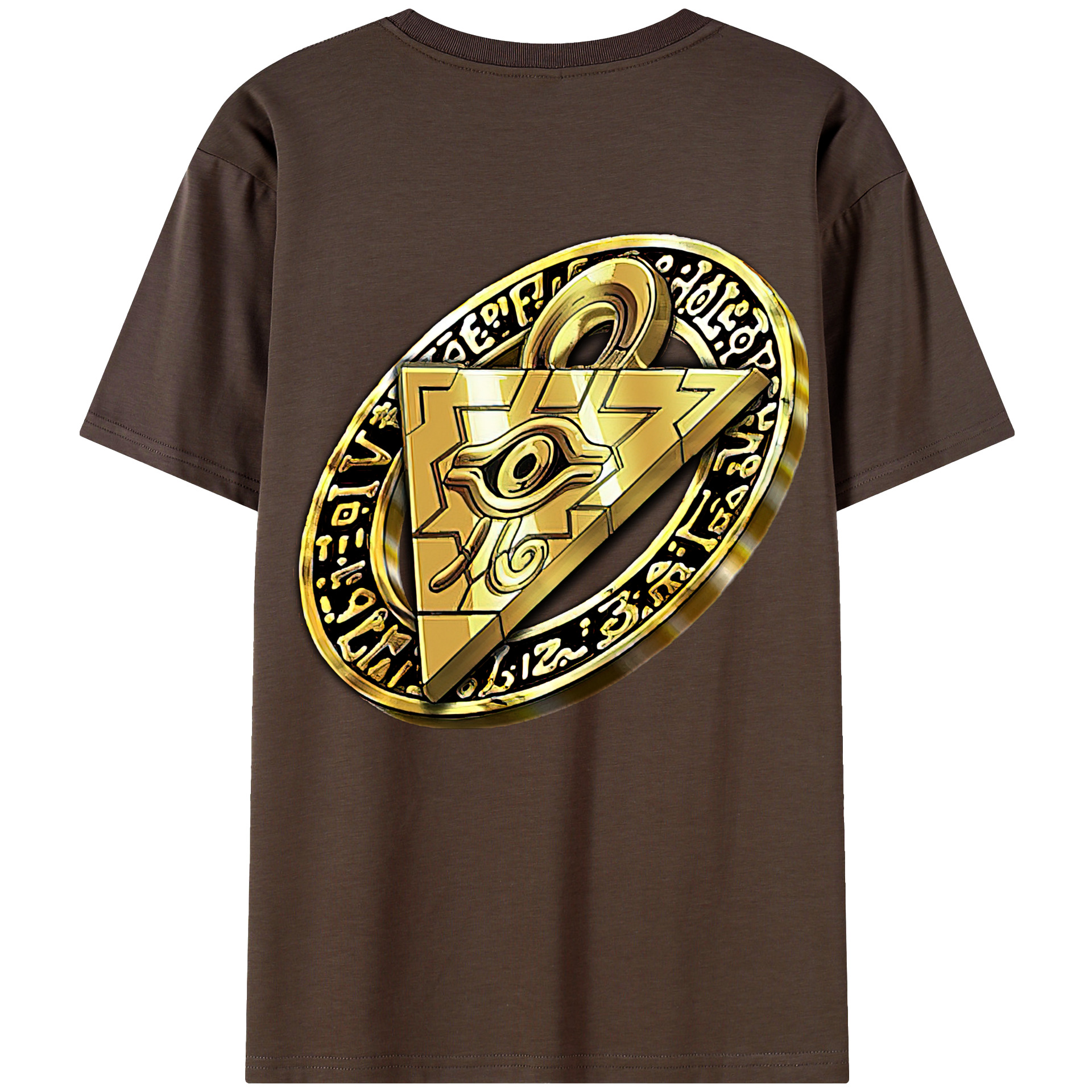 （画像用） 遊☆戯☆王 Yu-Gi-Oh! 綿100％半袖Tシャツ（背面プリント）