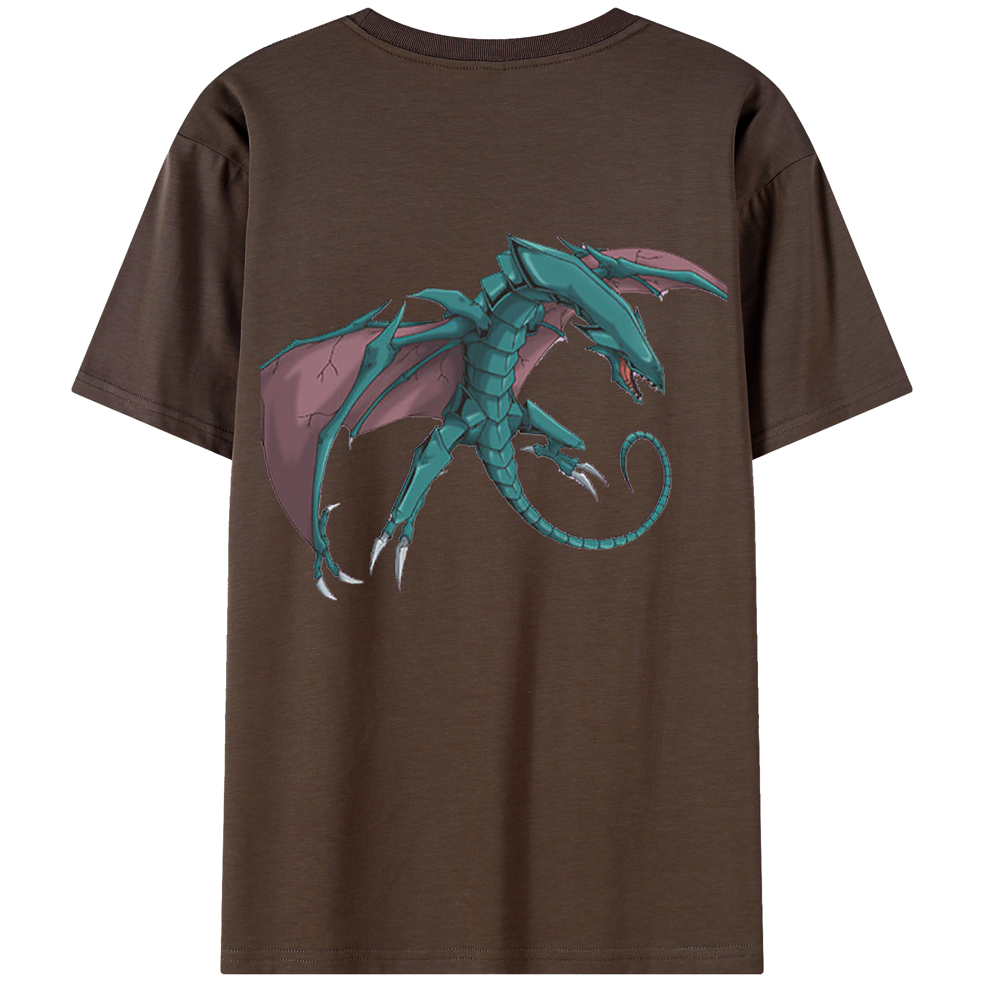 （画像用） 遊☆戯☆王 Yu-Gi-Oh! 綿100％半袖Tシャツ（背面プリント）