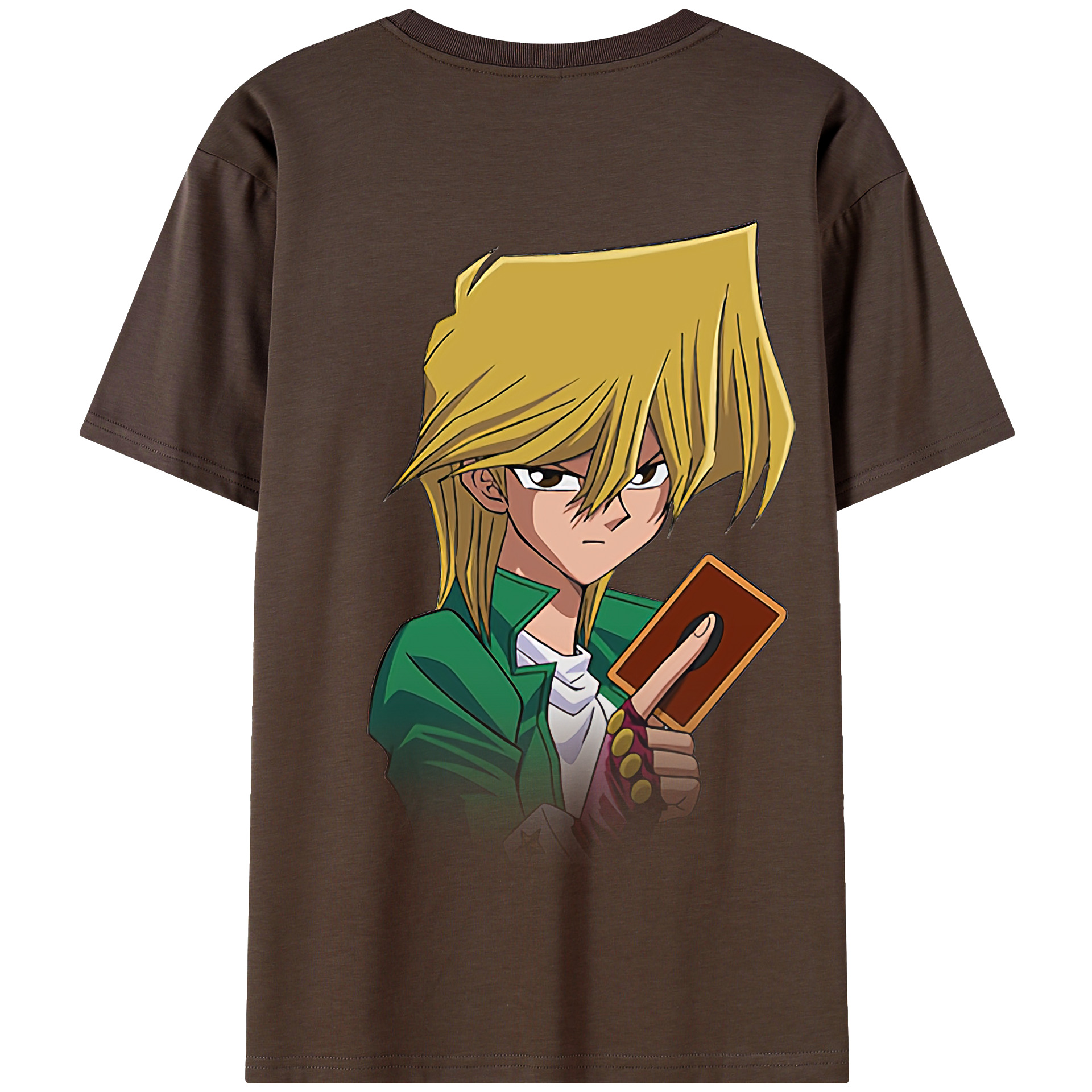 （画像用） 遊☆戯☆王 Yu-Gi-Oh! 綿100％半袖Tシャツ（背面プリント）