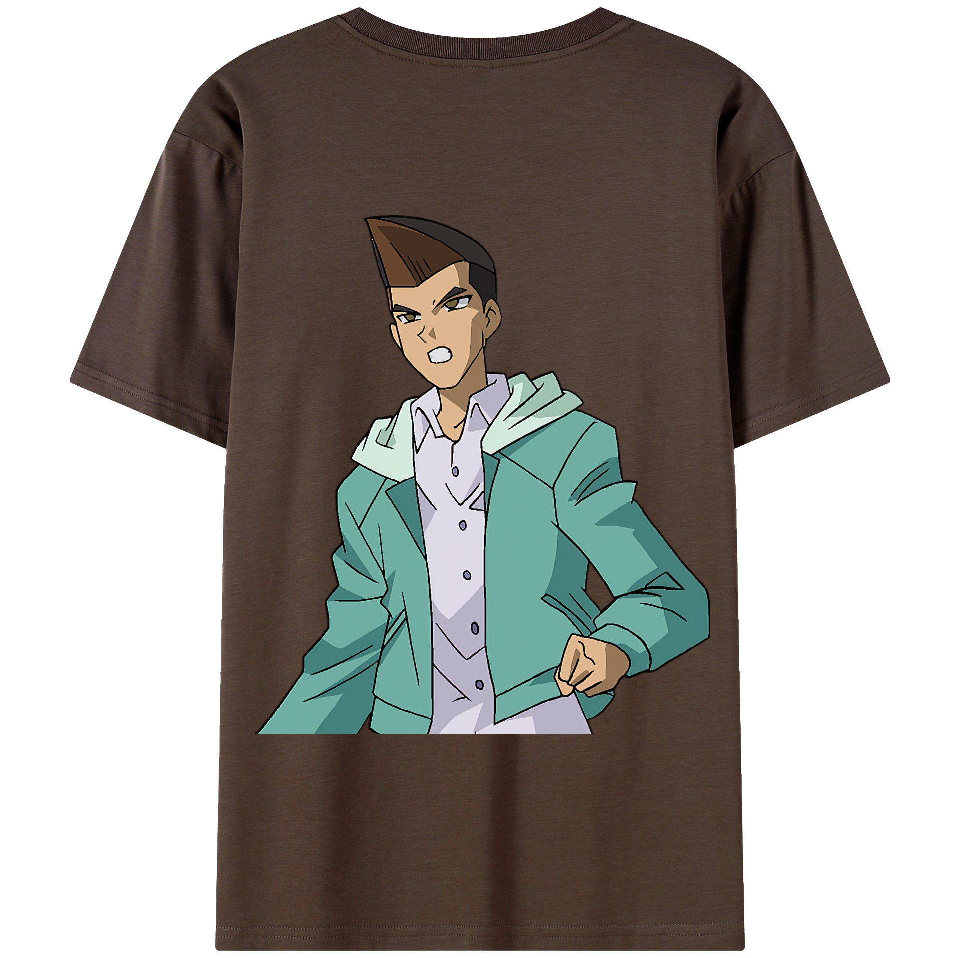 （画像用） 遊☆戯☆王 Yu-Gi-Oh! 綿100％半袖Tシャツ（背面プリント）