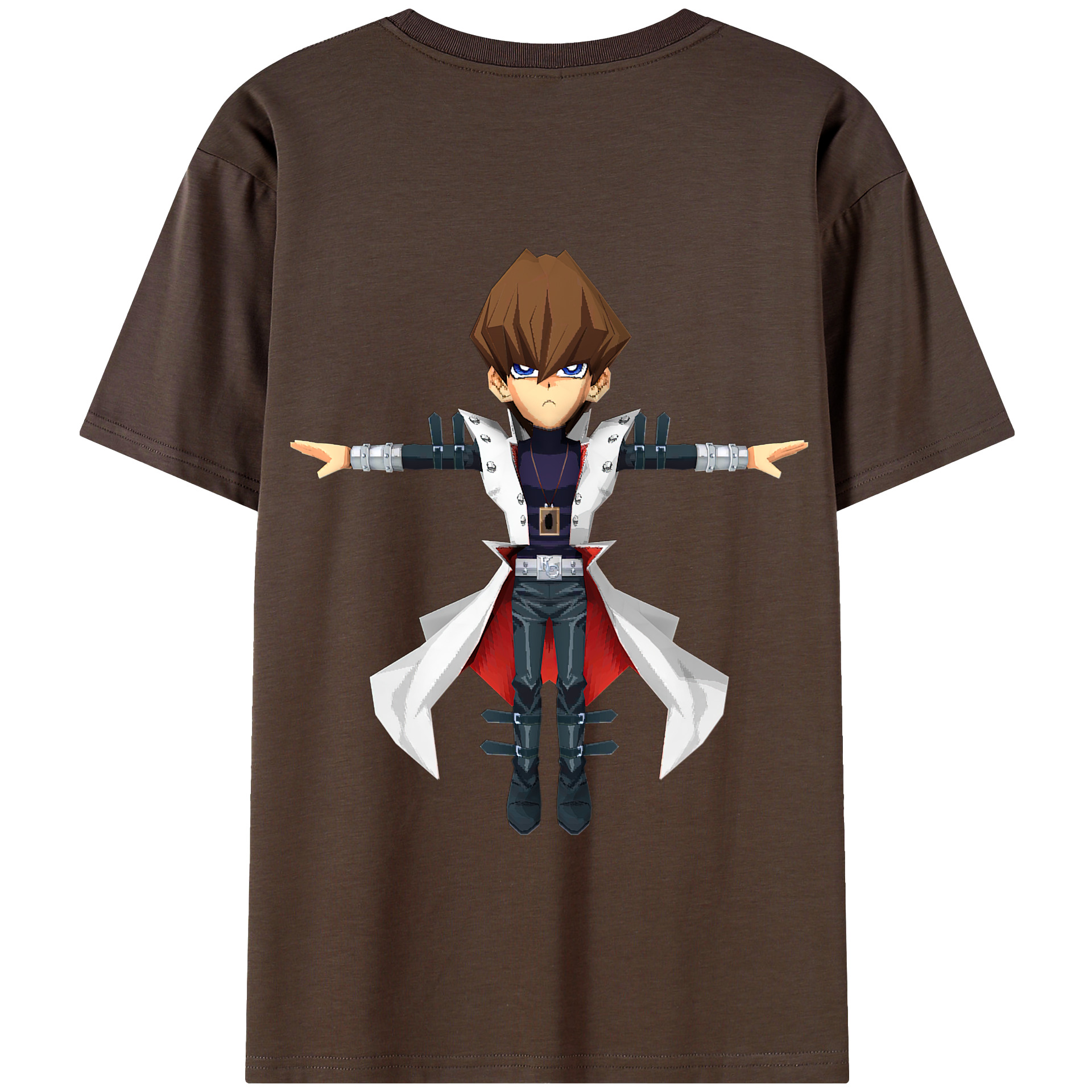 （画像用） 遊☆戯☆王 Yu-Gi-Oh! 綿100％半袖Tシャツ（背面プリント）