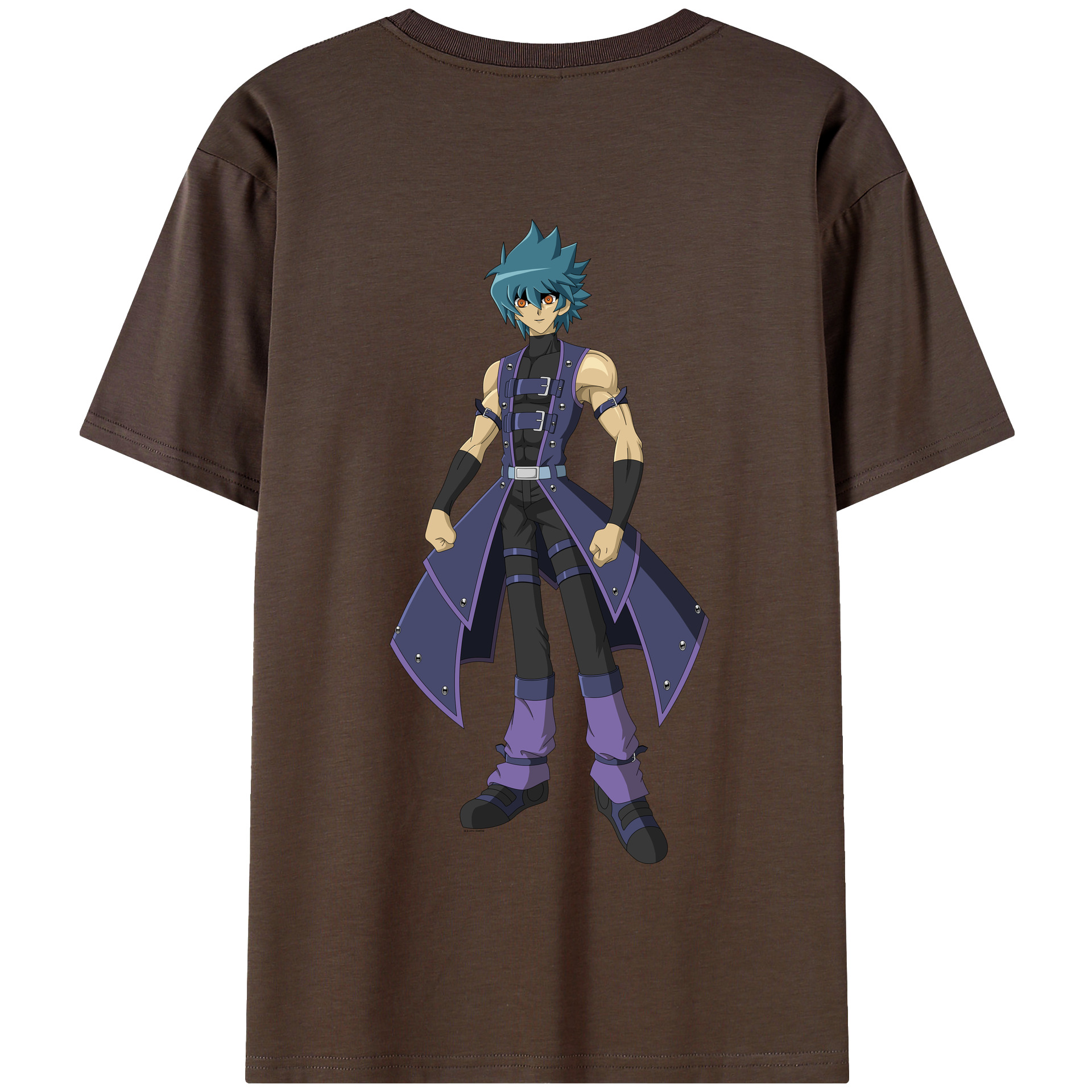 （画像用） 遊☆戯☆王 Yu-Gi-Oh! 綿100％半袖Tシャツ（背面プリント）