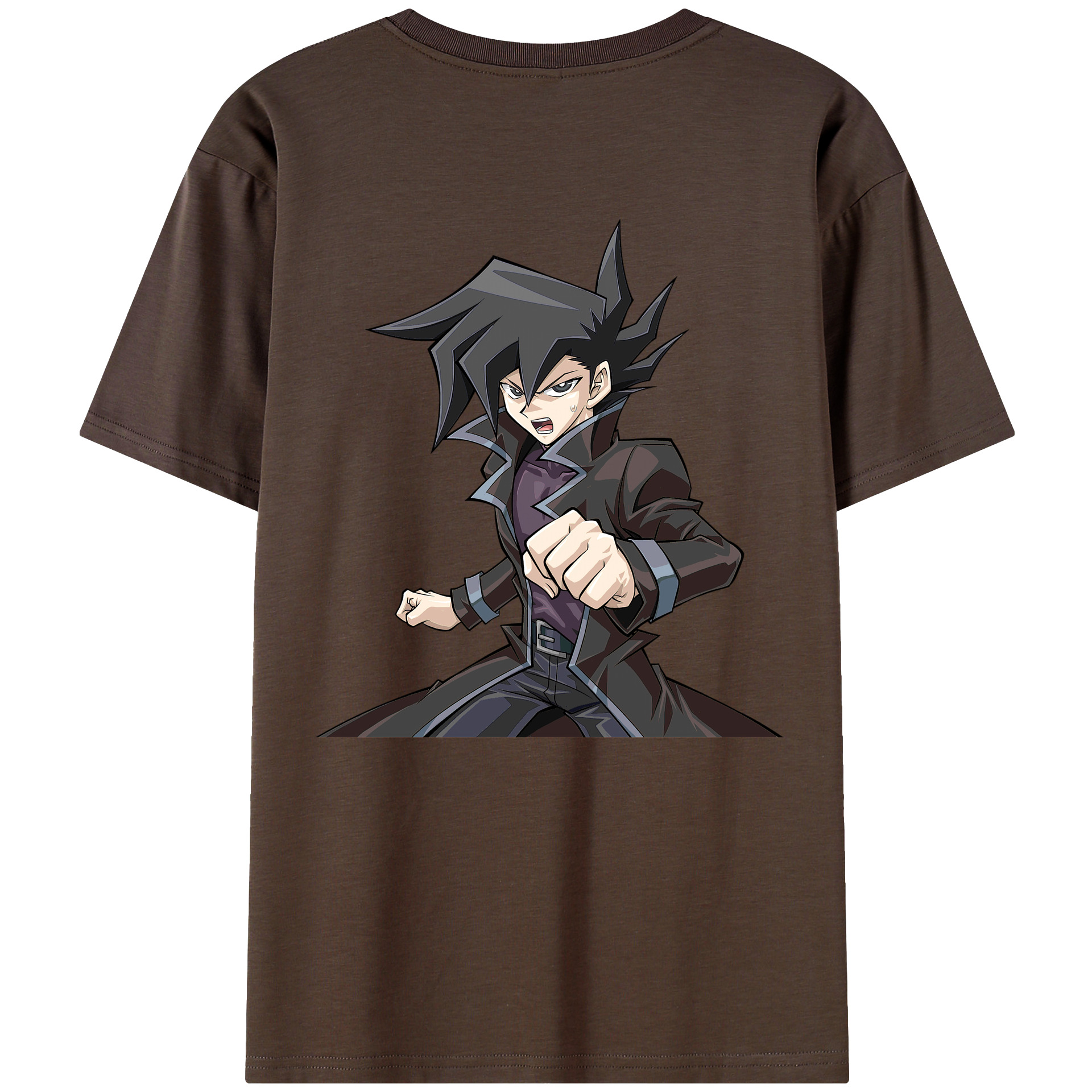 （画像用） 遊☆戯☆王 Yu-Gi-Oh! 綿100％半袖Tシャツ（背面プリント）