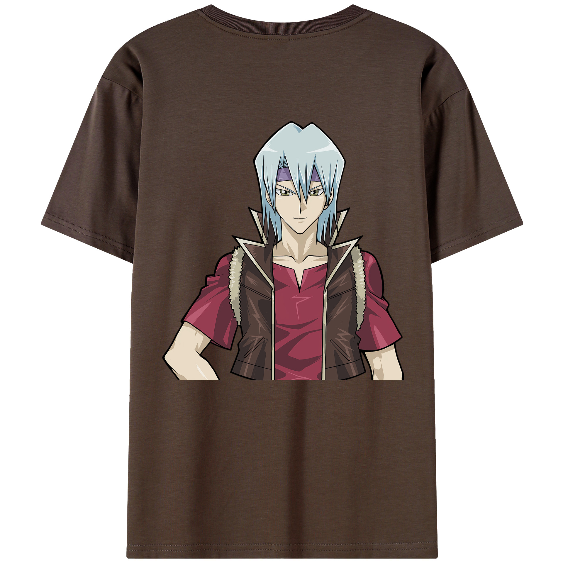 （画像用） 遊☆戯☆王 Yu-Gi-Oh! 綿100％半袖Tシャツ（背面プリント）