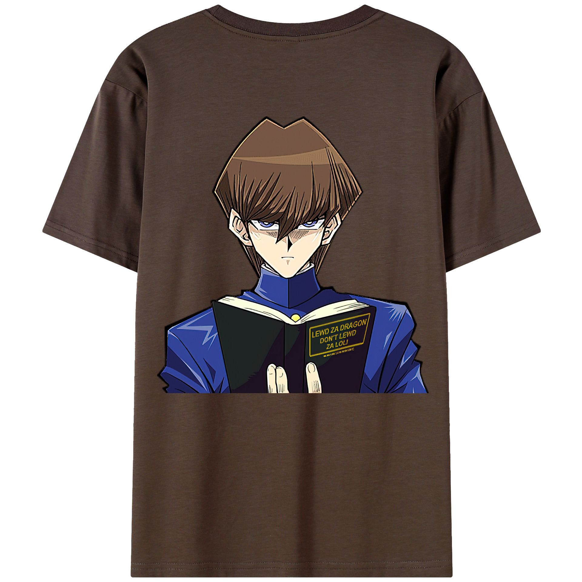 （画像用） 遊☆戯☆王 Yu-Gi-Oh! 綿100％半袖Tシャツ（背面プリント）