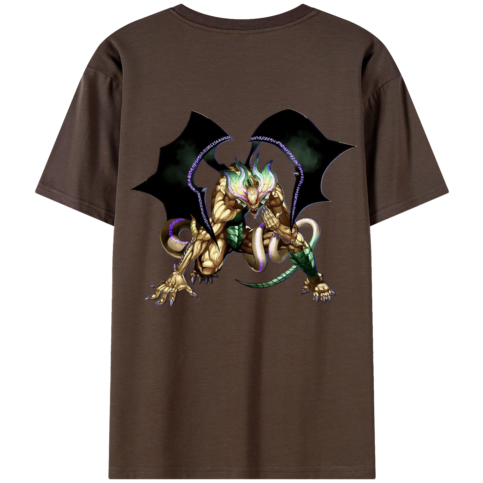 （画像用） 遊☆戯☆王 Yu-Gi-Oh! 綿100％半袖Tシャツ（背面プリント）