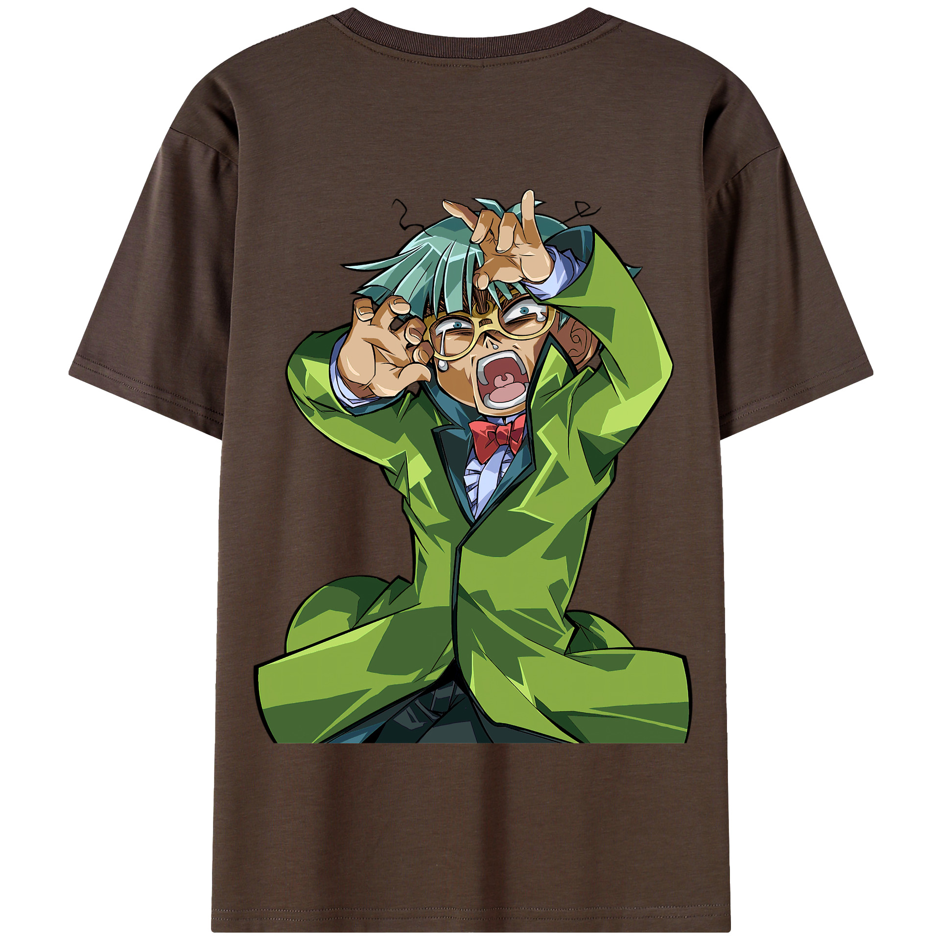 （画像用） 遊☆戯☆王 Yu-Gi-Oh! 綿100％半袖Tシャツ（背面プリント）