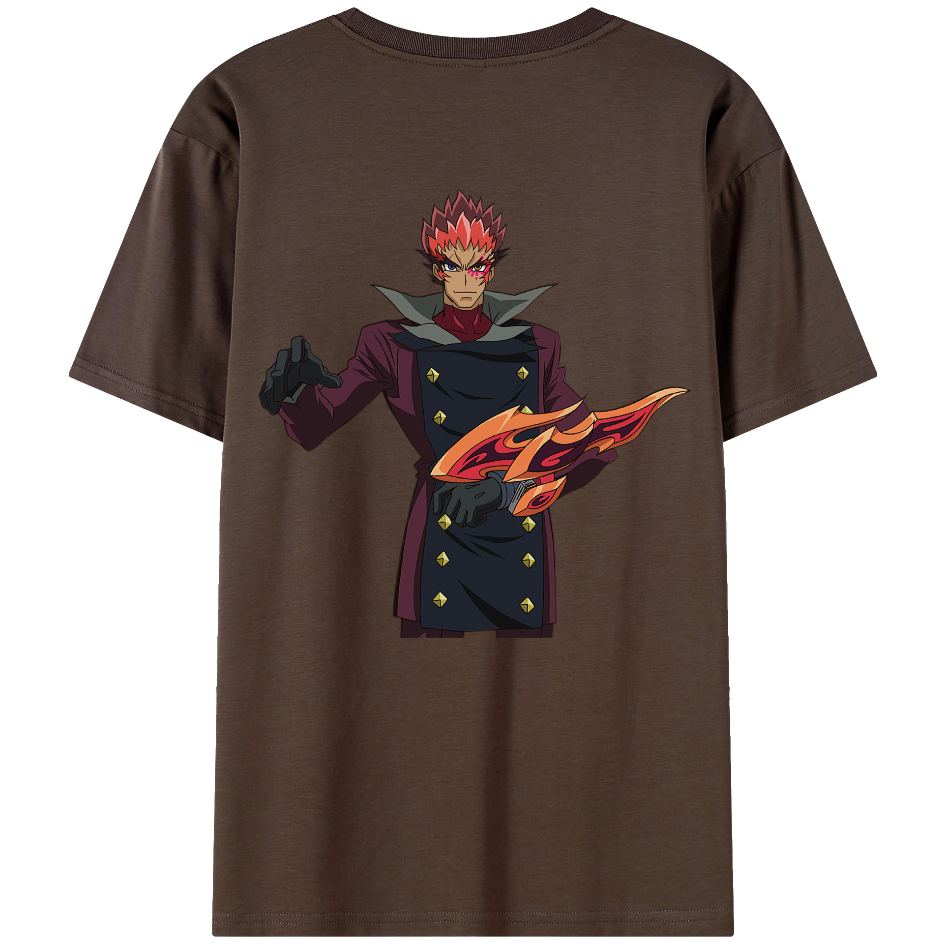 遊☆戯☆王 Yu-Gi-Oh! 綿100％半袖Tシャツ（背面プリント）