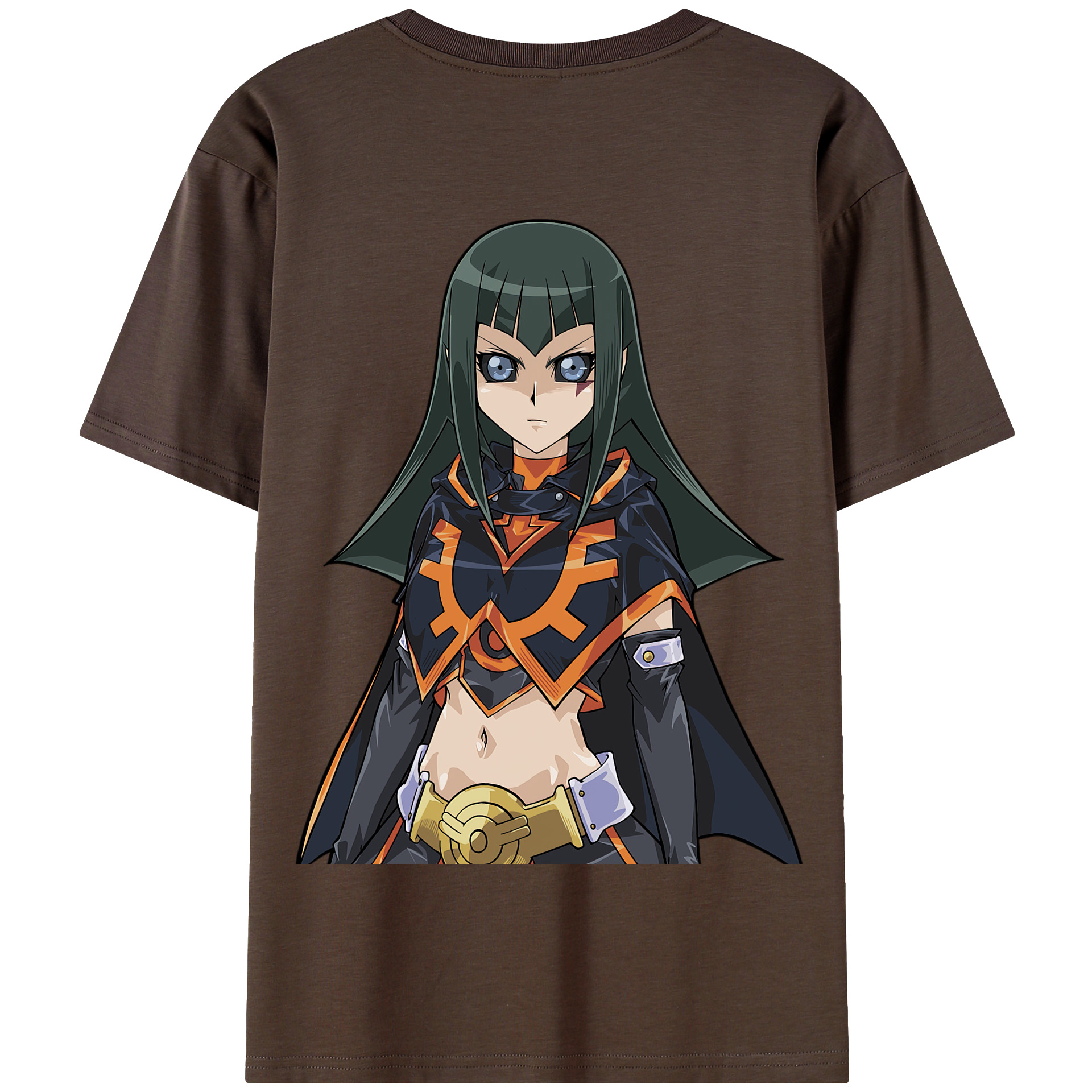 （画像用） 遊☆戯☆王 Yu-Gi-Oh! 綿100％半袖Tシャツ（背面プリント）