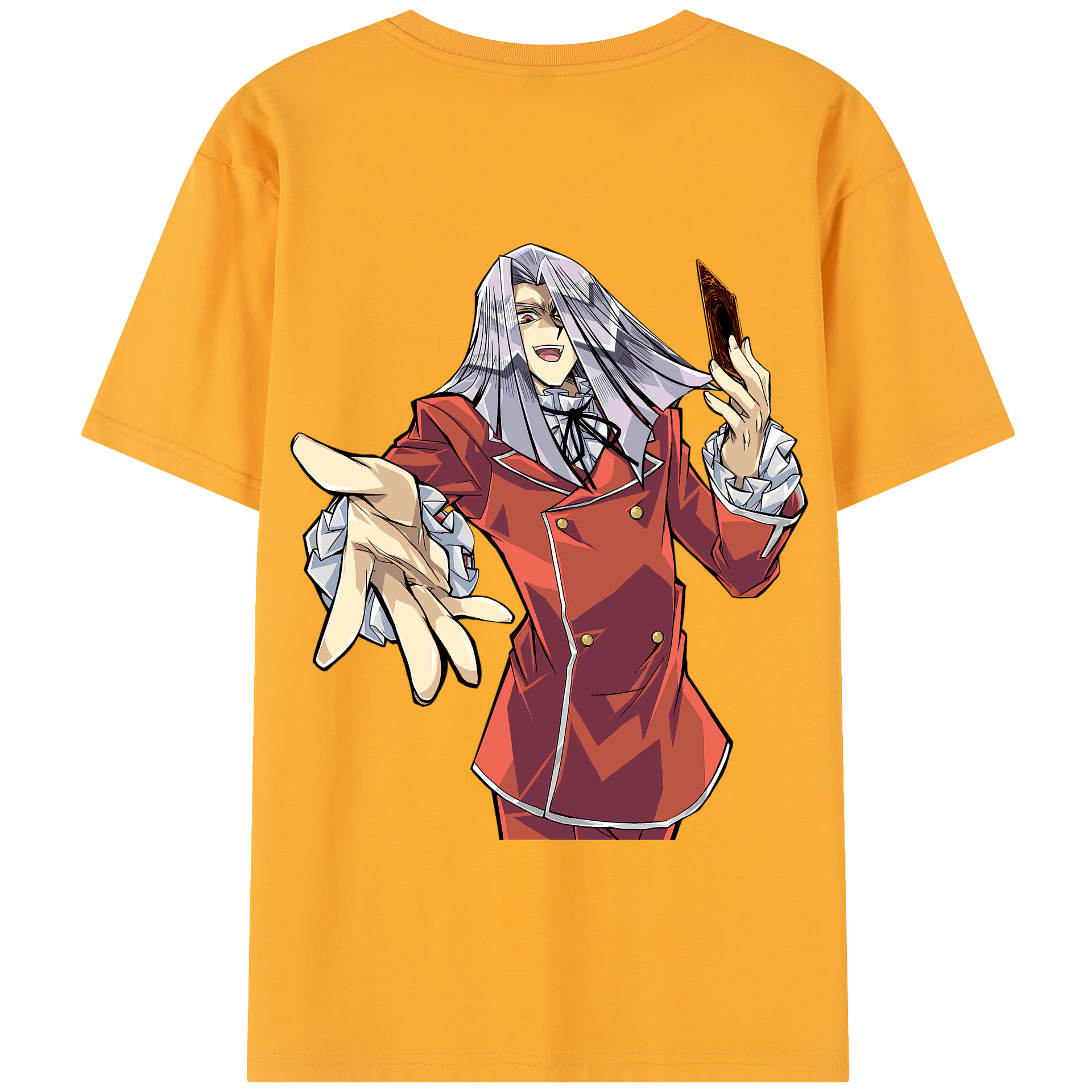 （画像用） 遊☆戯☆王 Yu-Gi-Oh! 綿100％半袖Tシャツ（背面プリント）