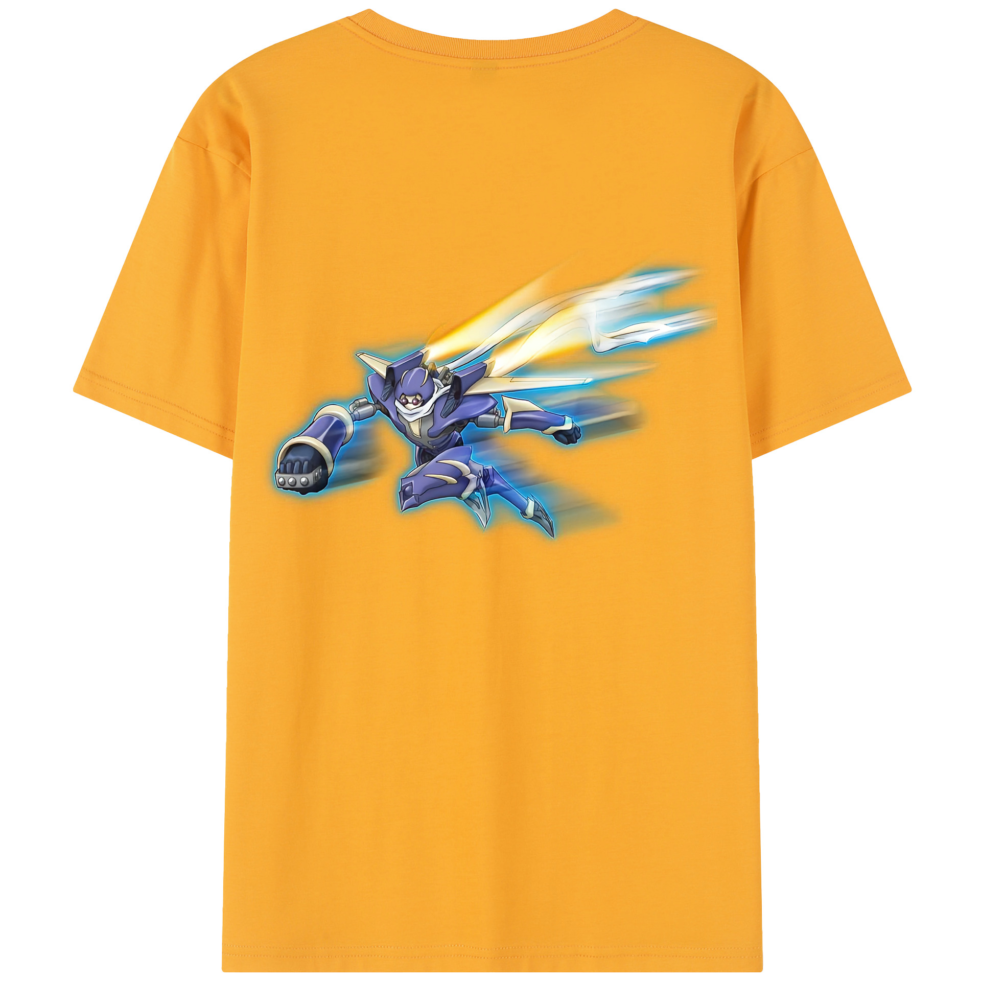 （画像用） 遊☆戯☆王 Yu-Gi-Oh! 綿100％半袖Tシャツ（背面プリント）