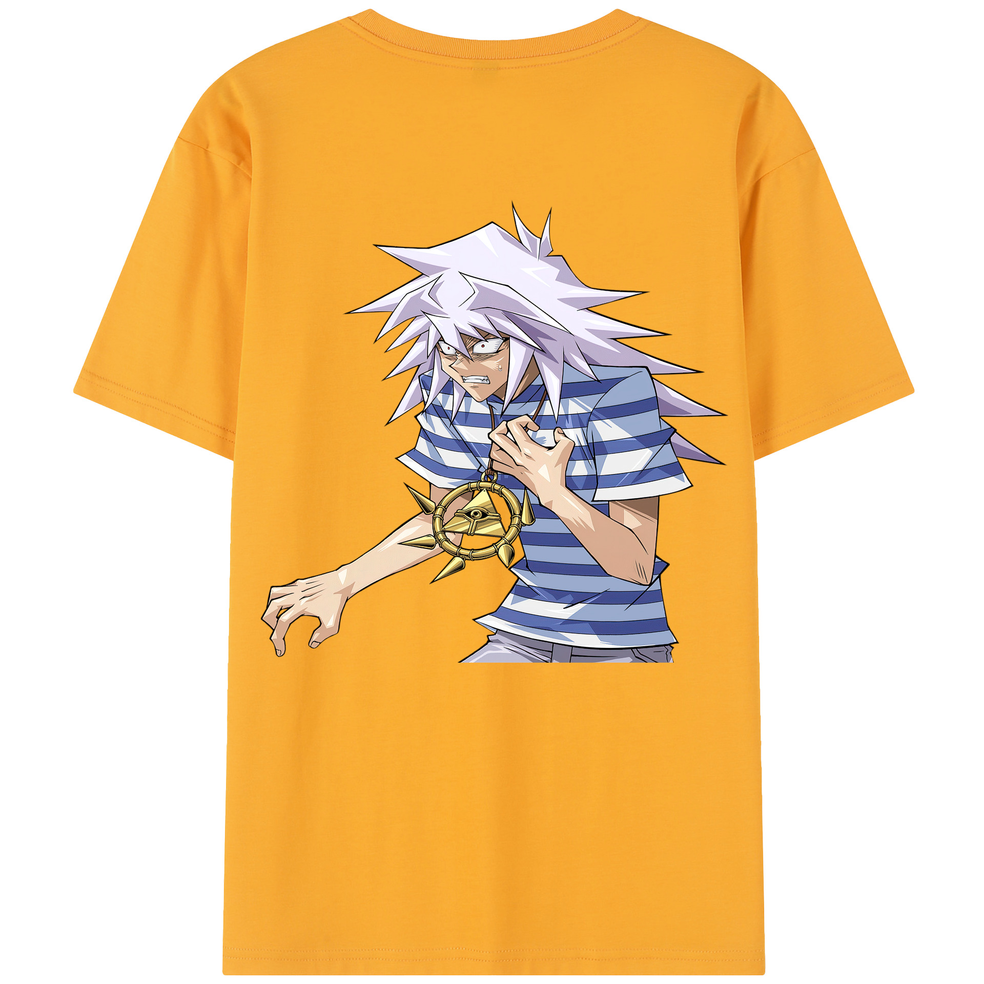 （画像用） 遊☆戯☆王 Yu-Gi-Oh! 綿100％半袖Tシャツ（背面プリント）