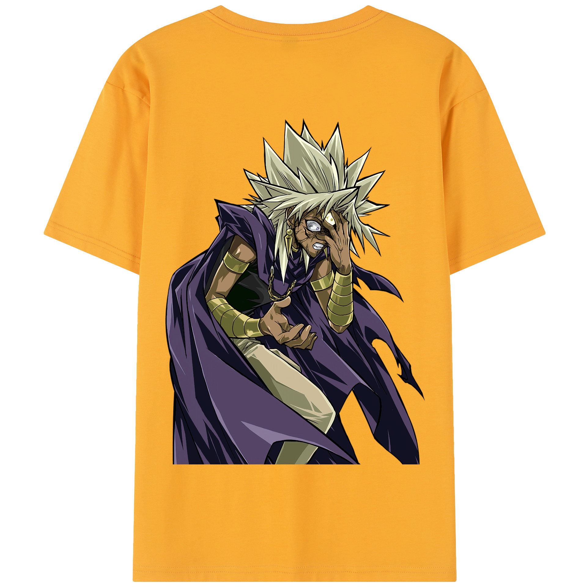（画像用） 遊☆戯☆王 Yu-Gi-Oh! 綿100％半袖Tシャツ（背面プリント）