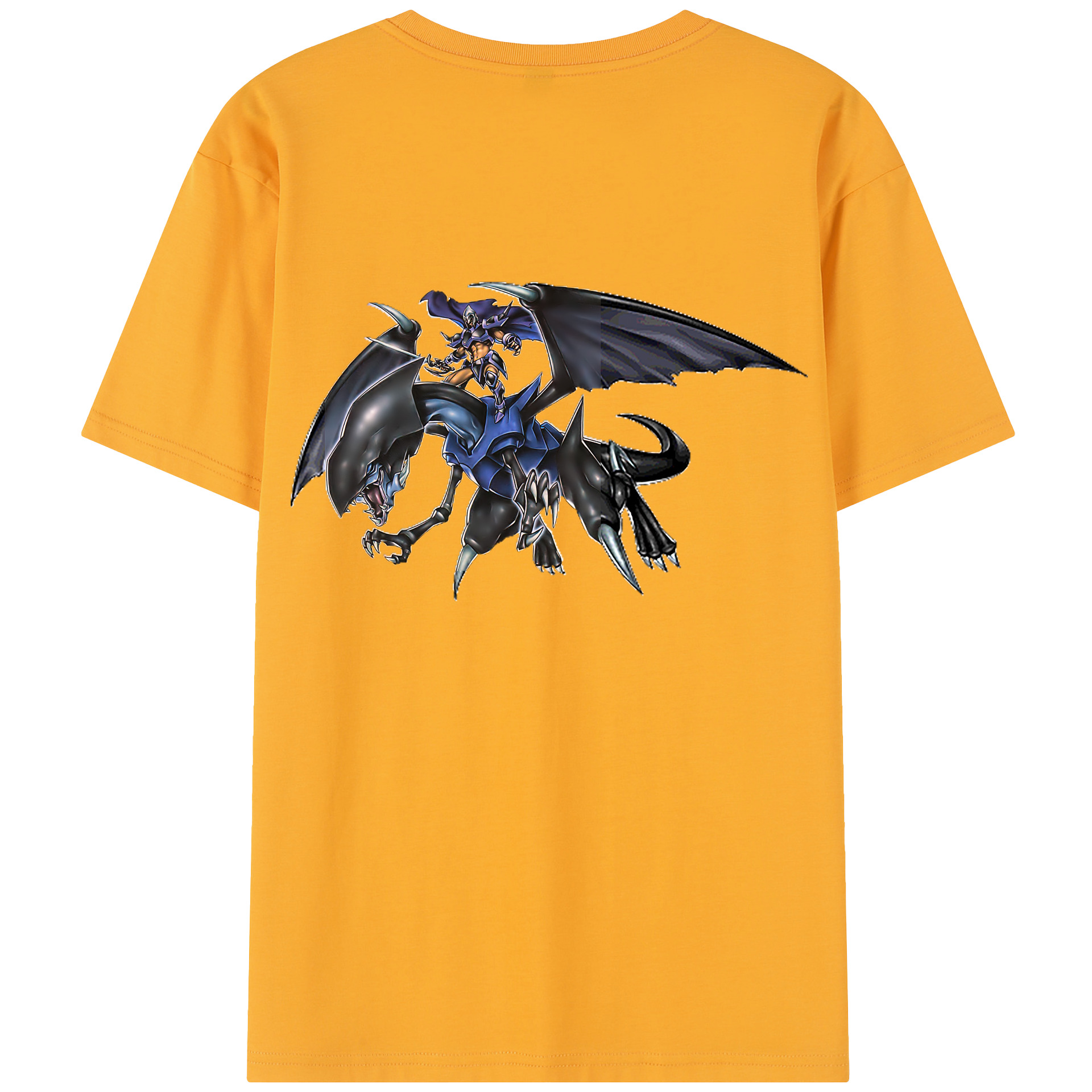 （画像用） 遊☆戯☆王 Yu-Gi-Oh! 綿100％半袖Tシャツ（背面プリント）