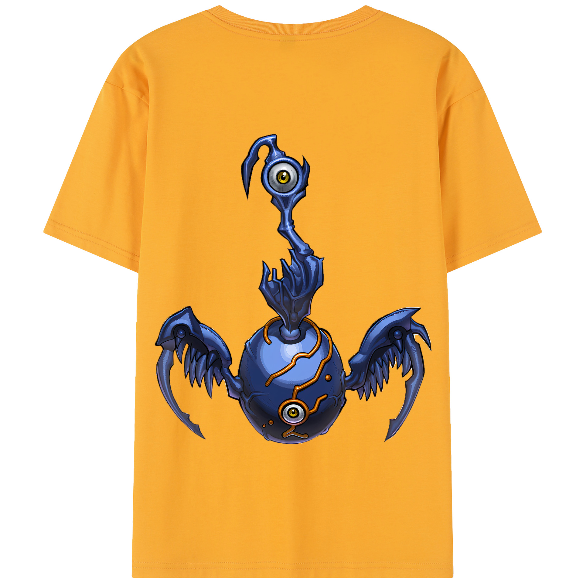 （画像用） 遊☆戯☆王 Yu-Gi-Oh! 綿100％半袖Tシャツ（背面プリント）