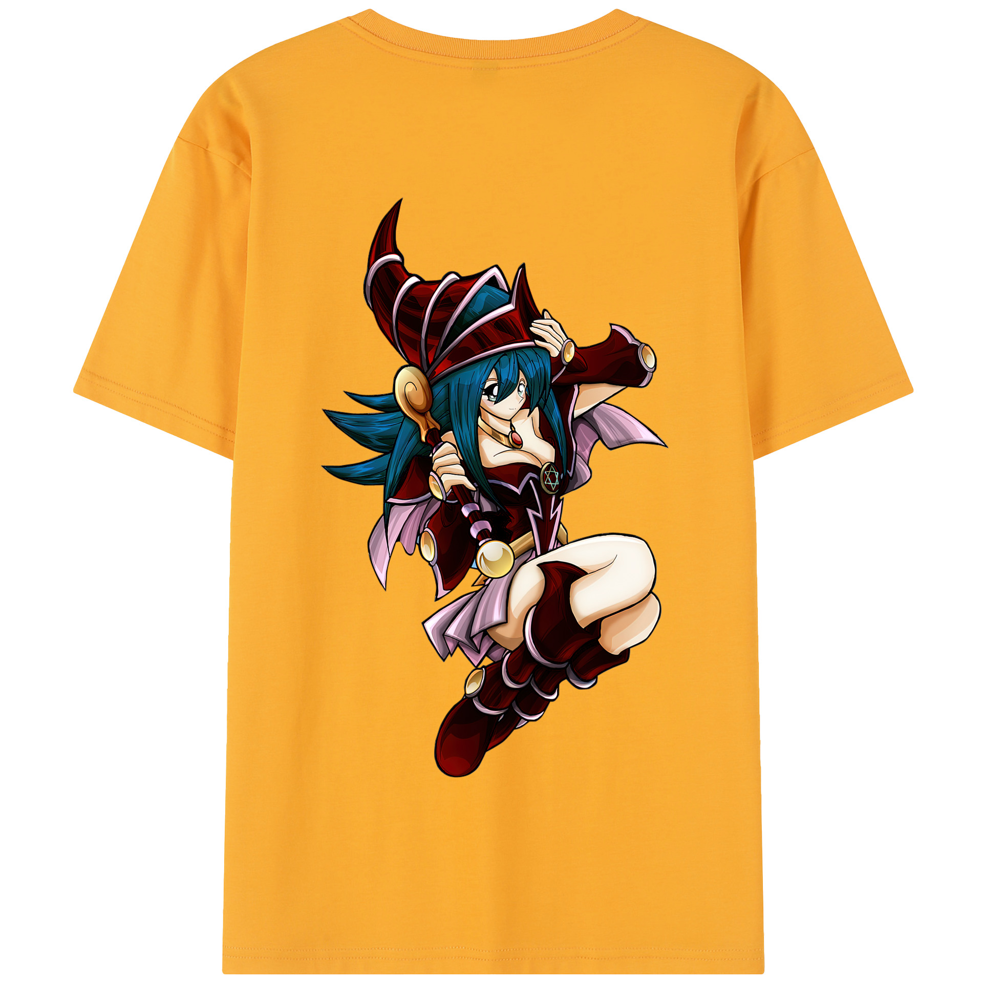 （画像用） 遊☆戯☆王 Yu-Gi-Oh! 綿100％半袖Tシャツ（背面プリント）