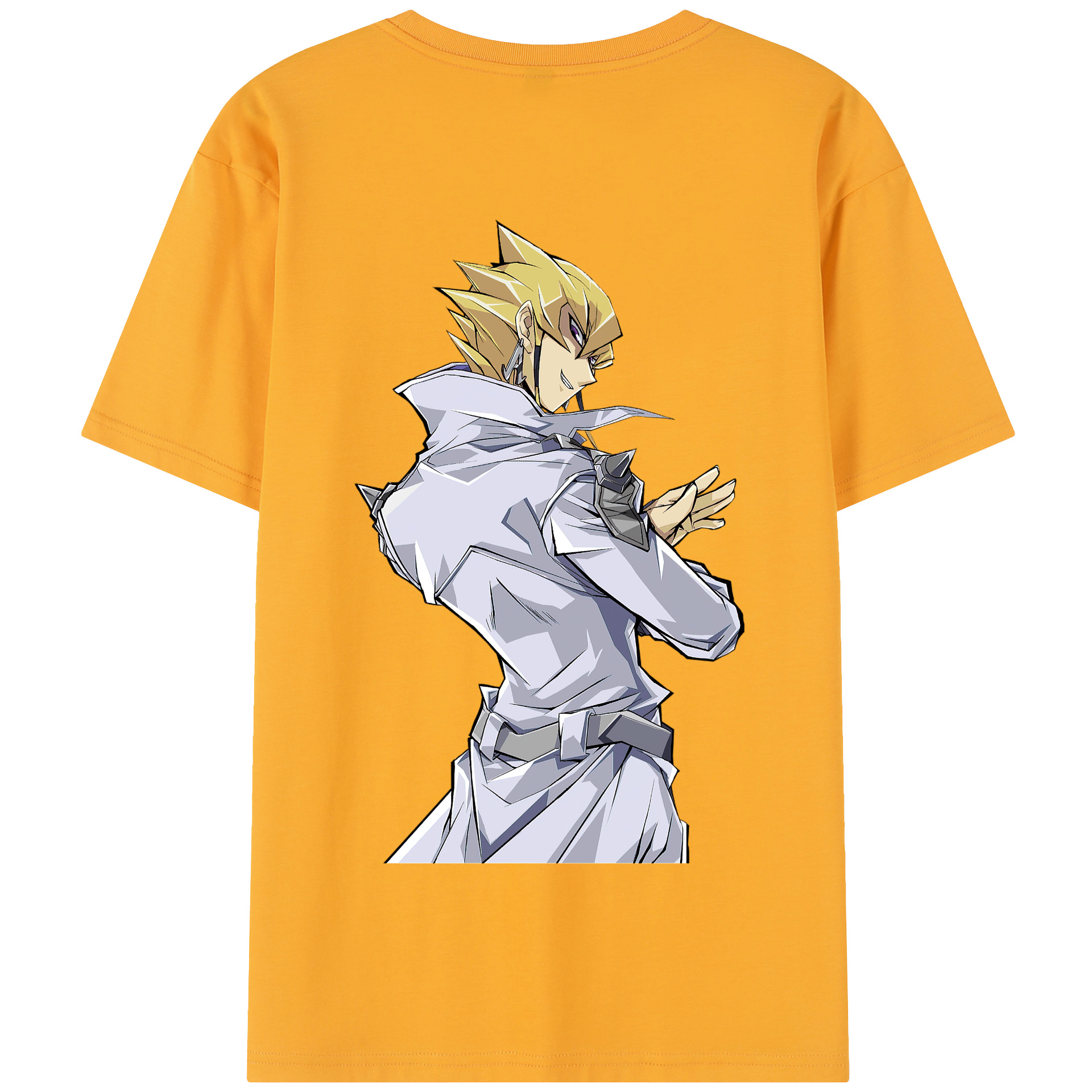 （画像用） 遊☆戯☆王 Yu-Gi-Oh! 綿100％半袖Tシャツ（背面プリント）