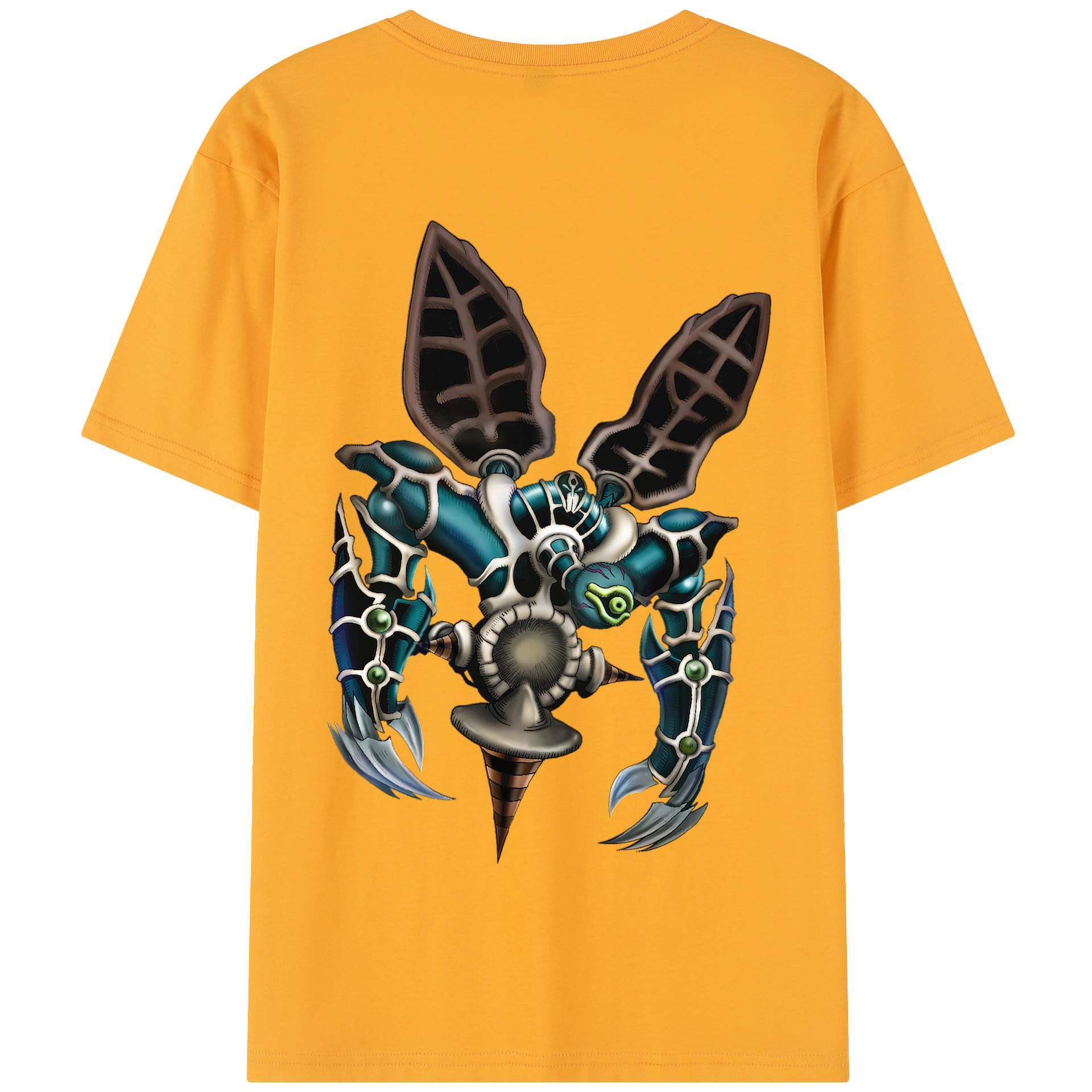 （画像用） 遊☆戯☆王 Yu-Gi-Oh! 綿100％半袖Tシャツ（背面プリント）