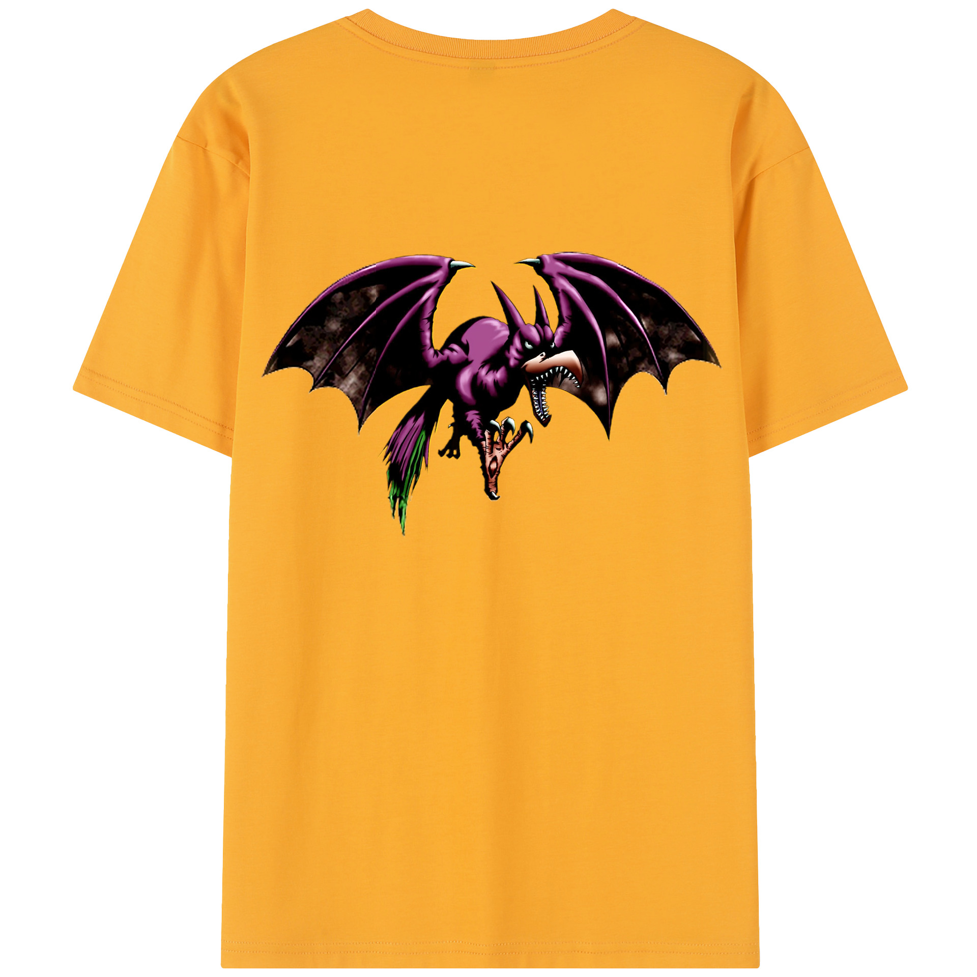 （画像用） 遊☆戯☆王 Yu-Gi-Oh! 綿100％半袖Tシャツ（背面プリント）