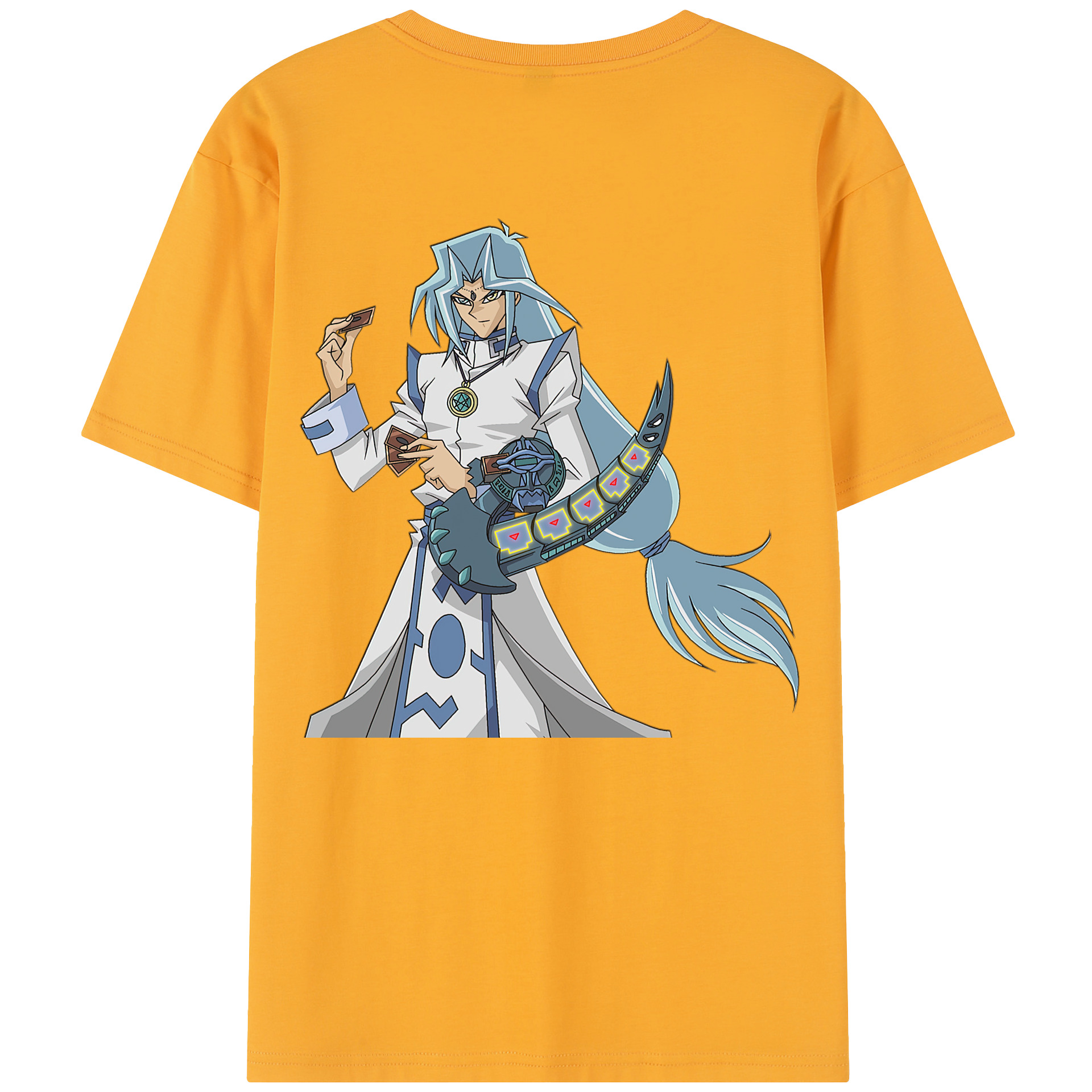 （画像用） 遊☆戯☆王 Yu-Gi-Oh! 綿100％半袖Tシャツ（背面プリント）