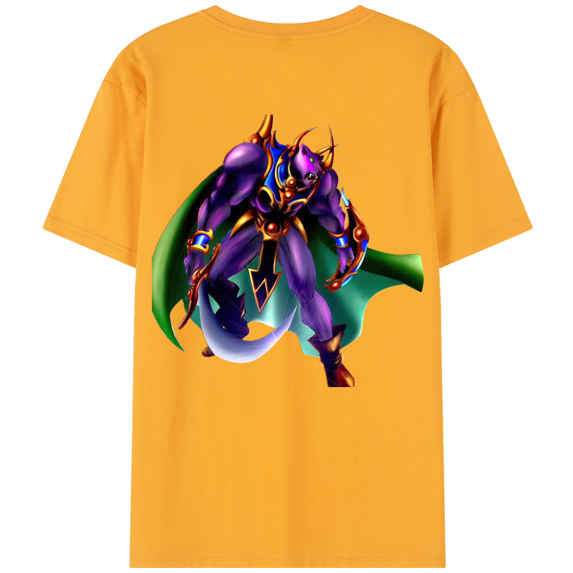 （画像用） 遊☆戯☆王 Yu-Gi-Oh! 綿100％半袖Tシャツ（背面プリント）