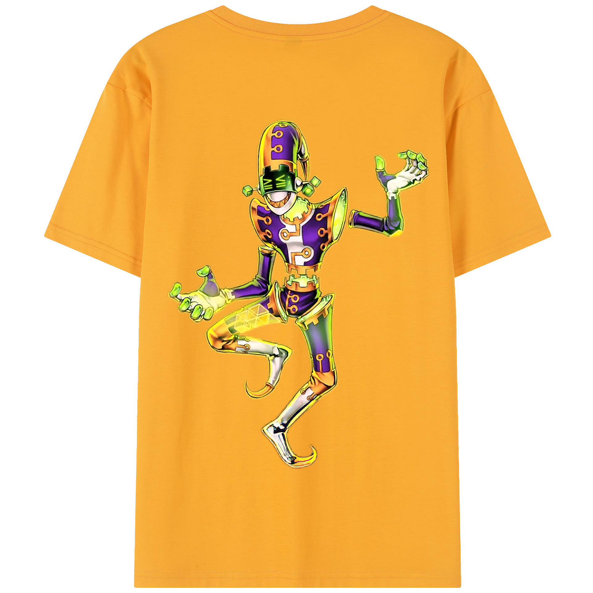 （画像用） 遊☆戯☆王 Yu-Gi-Oh! 綿100％半袖Tシャツ（背面プリント）