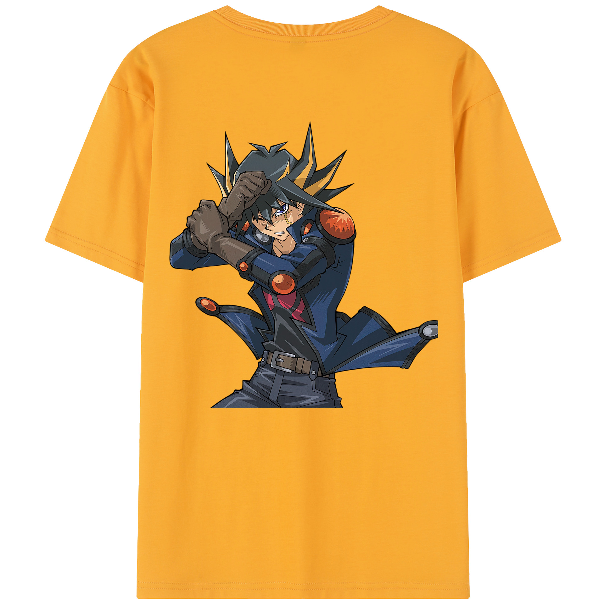 （画像用） 遊☆戯☆王 Yu-Gi-Oh! 綿100％半袖Tシャツ（背面プリント）
