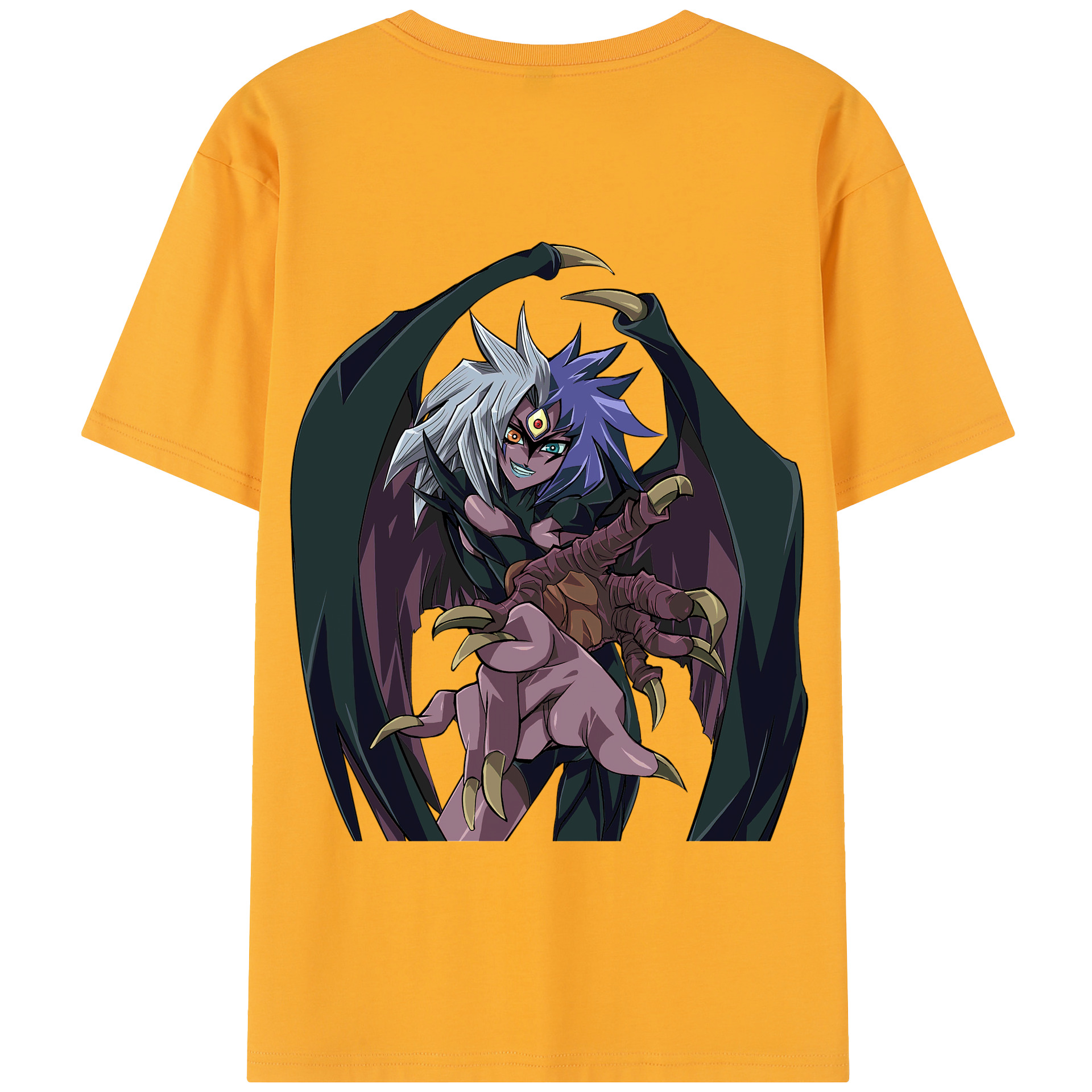 （画像用） 遊☆戯☆王 Yu-Gi-Oh! 綿100％半袖Tシャツ（背面プリント）