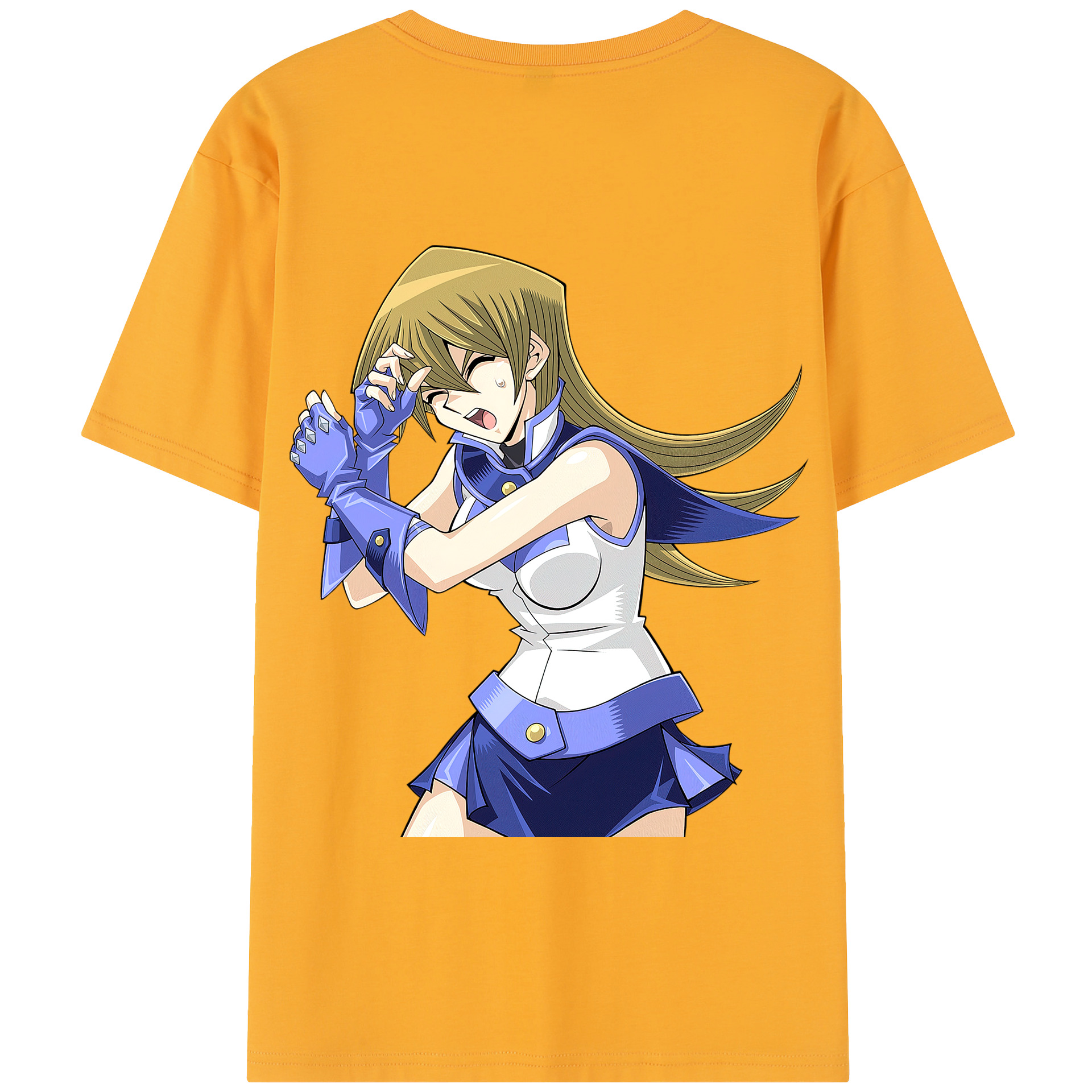 （画像用） 遊☆戯☆王 Yu-Gi-Oh! 綿100％半袖Tシャツ（背面プリント）